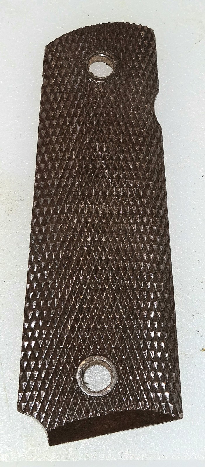 Original KEYES M1911-A1 Right Hand Grip Panel Used WW2 Marked Star 11 Used USGI 