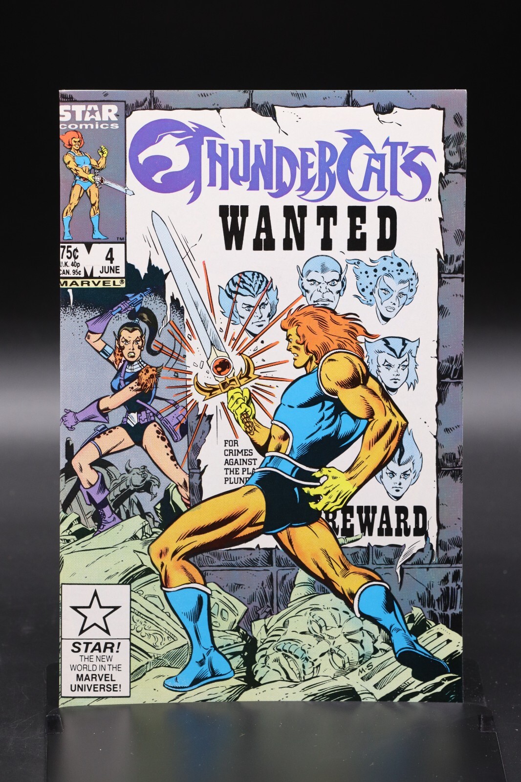 Thundercats (1985) #4 Jim Mooney Lion-O Cover & Art David Michelinie Star NM