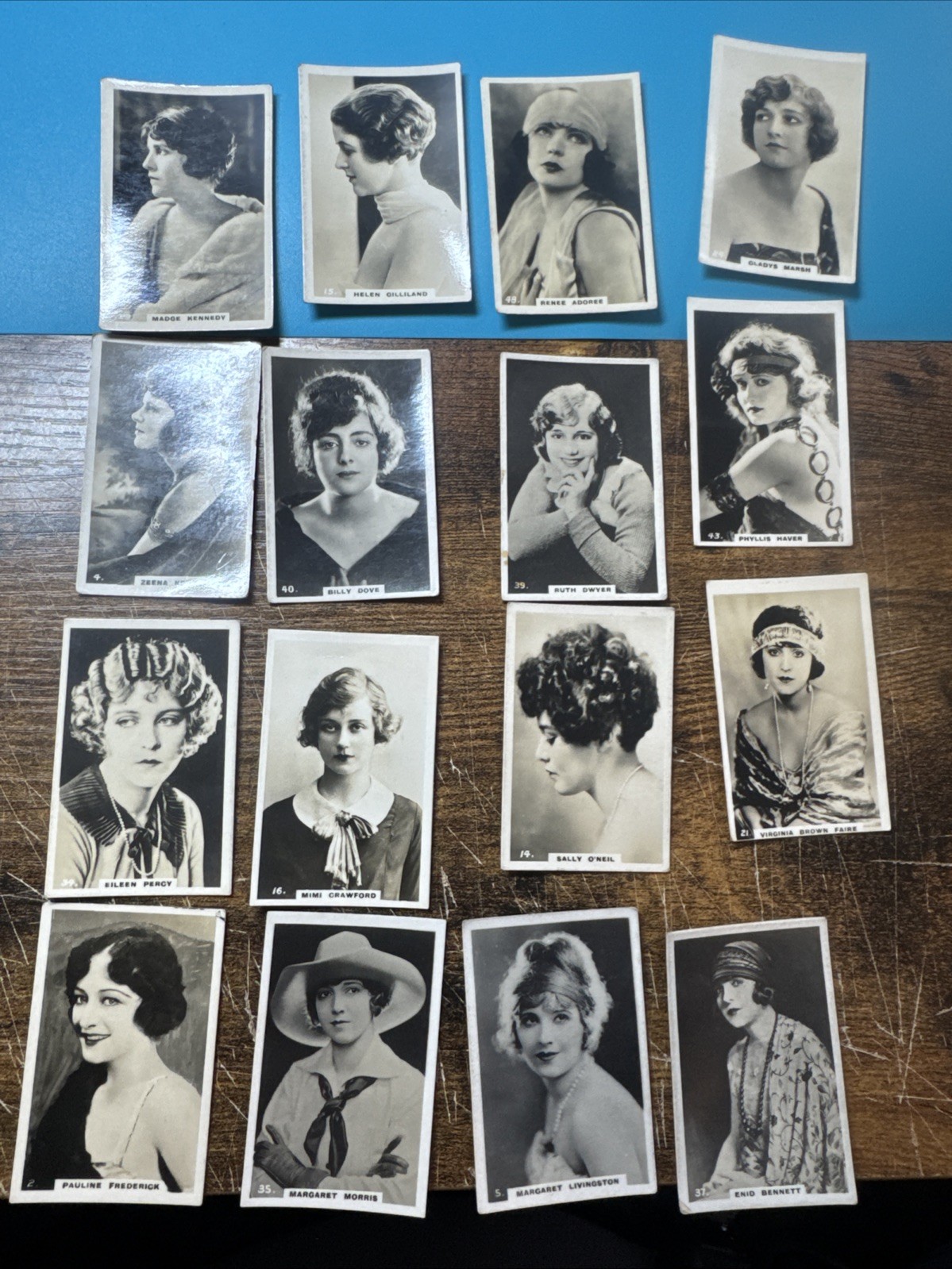 1926 2nd Series Of Beauties BAT Lot Of 16 Gorgeous Pretty Ladies Cards 1926 2nd Series Of Beauties BAT Lot Of 16 Gorgeous Pretty Ladies Cards