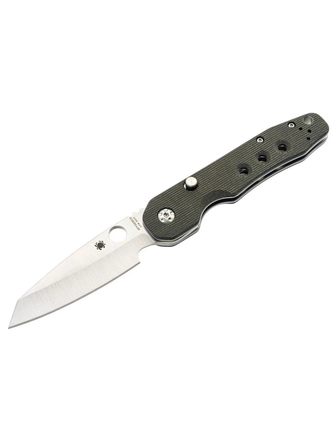 New factory sealed 20CV Spyderco Smock USA Micarta DLT Trading Exclus C240MGRP