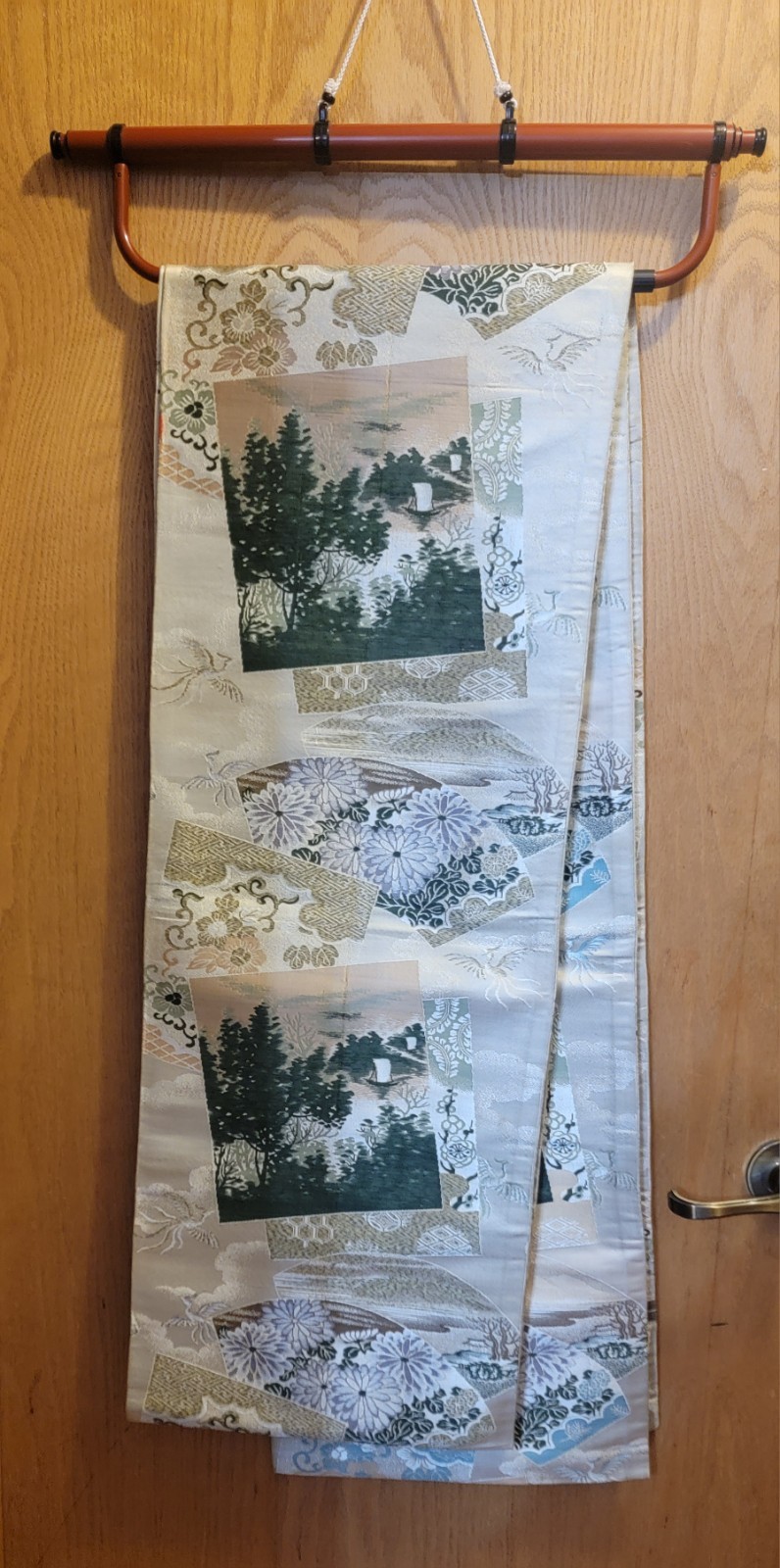 Vintage Japanese Silk Obi Kimono Sash
