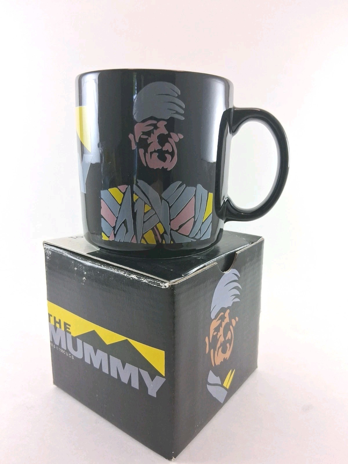 Vtg. 1990 THE MUMMY Ceramic Coffee Mug- Halloween Vtg. 1990 THE MUMMY Ceramic Coffee Mug- Halloween