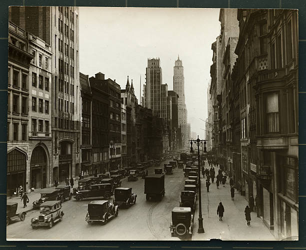 View Of 57Th Street East Of 6Th Avenue Old Historic Photo