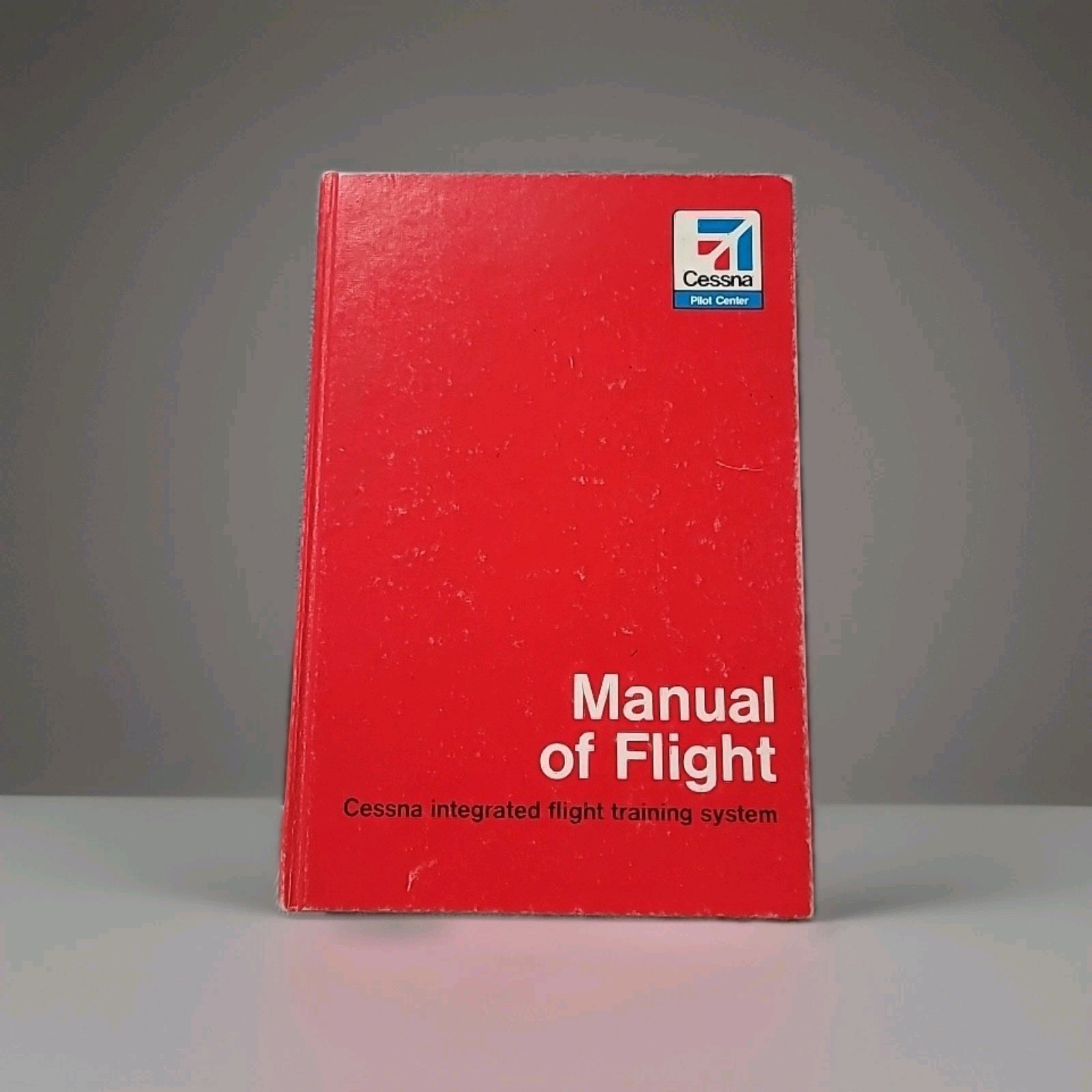 Vintage 1981 Cessna Manual of Flight Hardcover Training Book Jeppesen