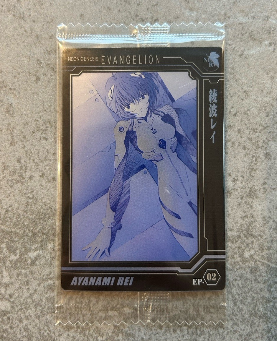 Evangelion Wafer Card 2011 Ayanami Rei EP-02 Unopened Japan