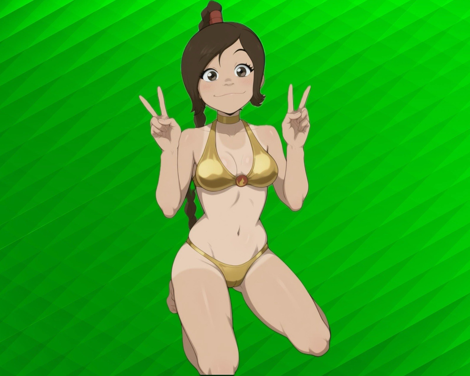 Ty Lee Waifu Sticker 5in. Cartoon Sticker