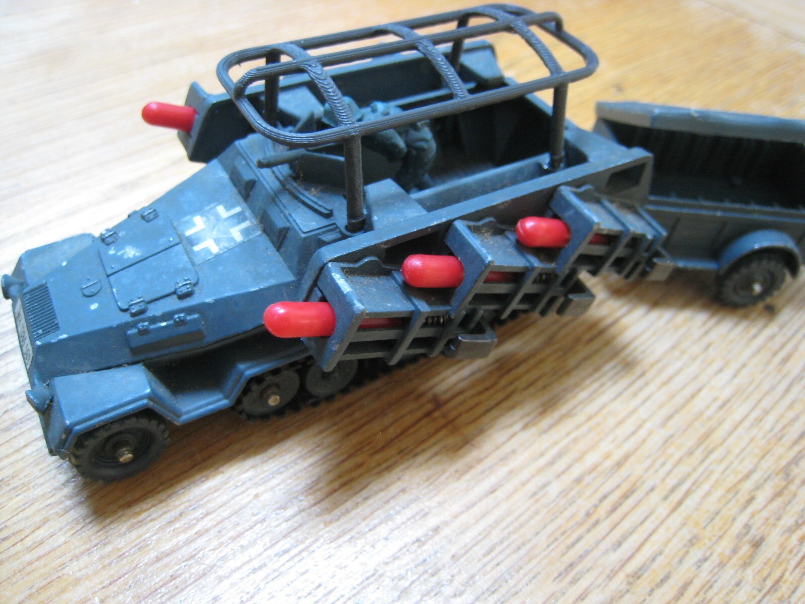 Corgi 907 German Hanomag Rocket Launcher - reproduction roof / canopy