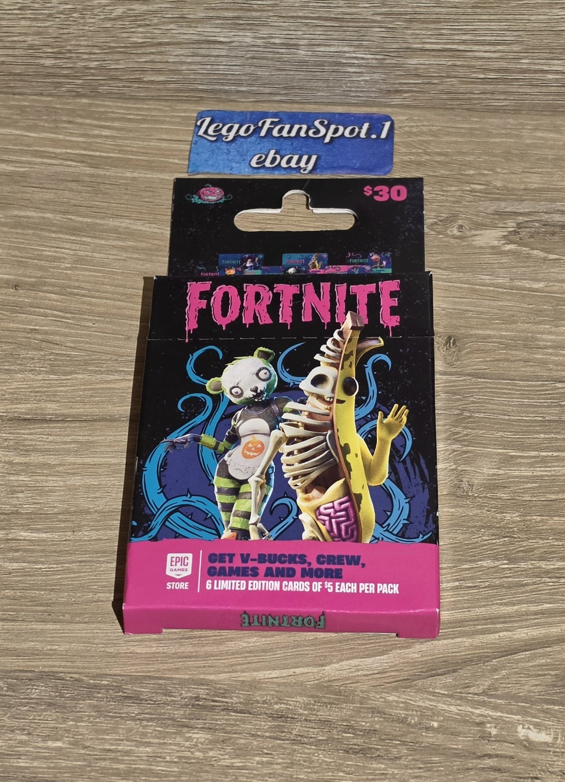 Fortnite Limited Edition Fortnitemare Party Pack Cards \