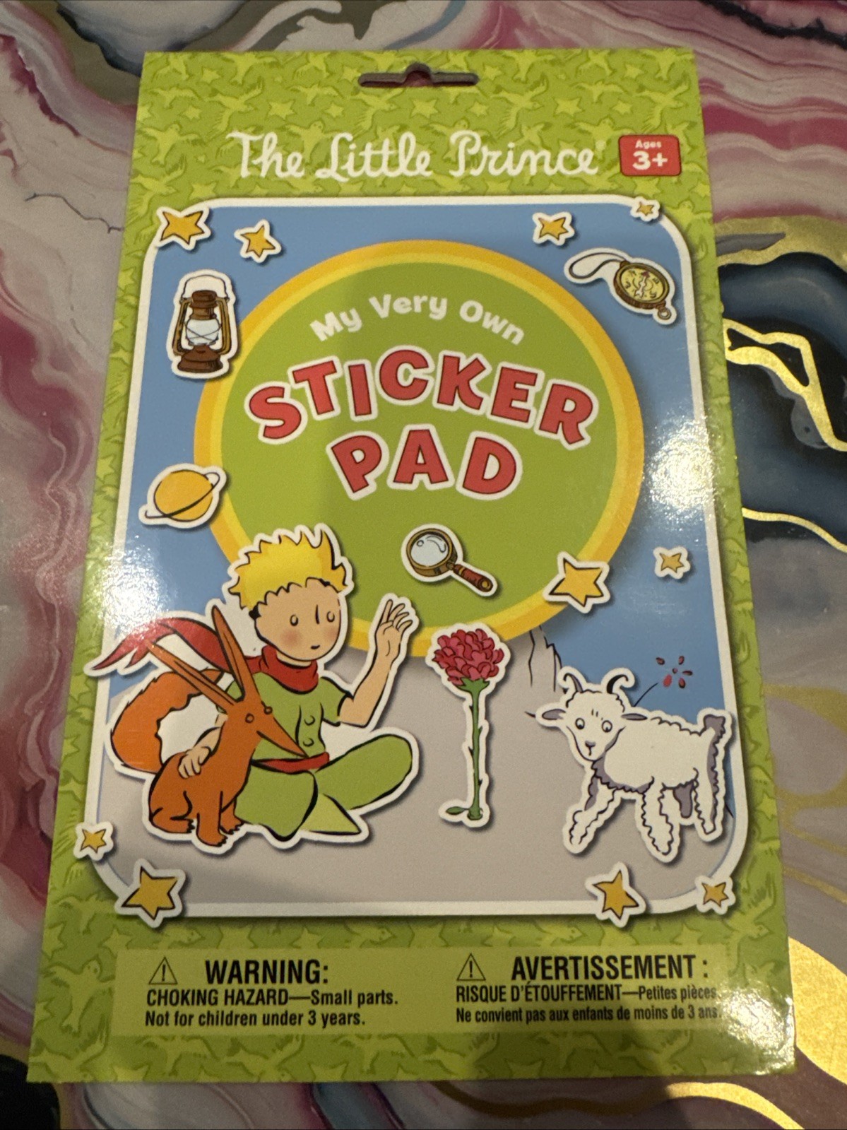 The Little Prince My Very Own Sticker Pad 80+ Stickers 4 Sheets Le Petit Prince