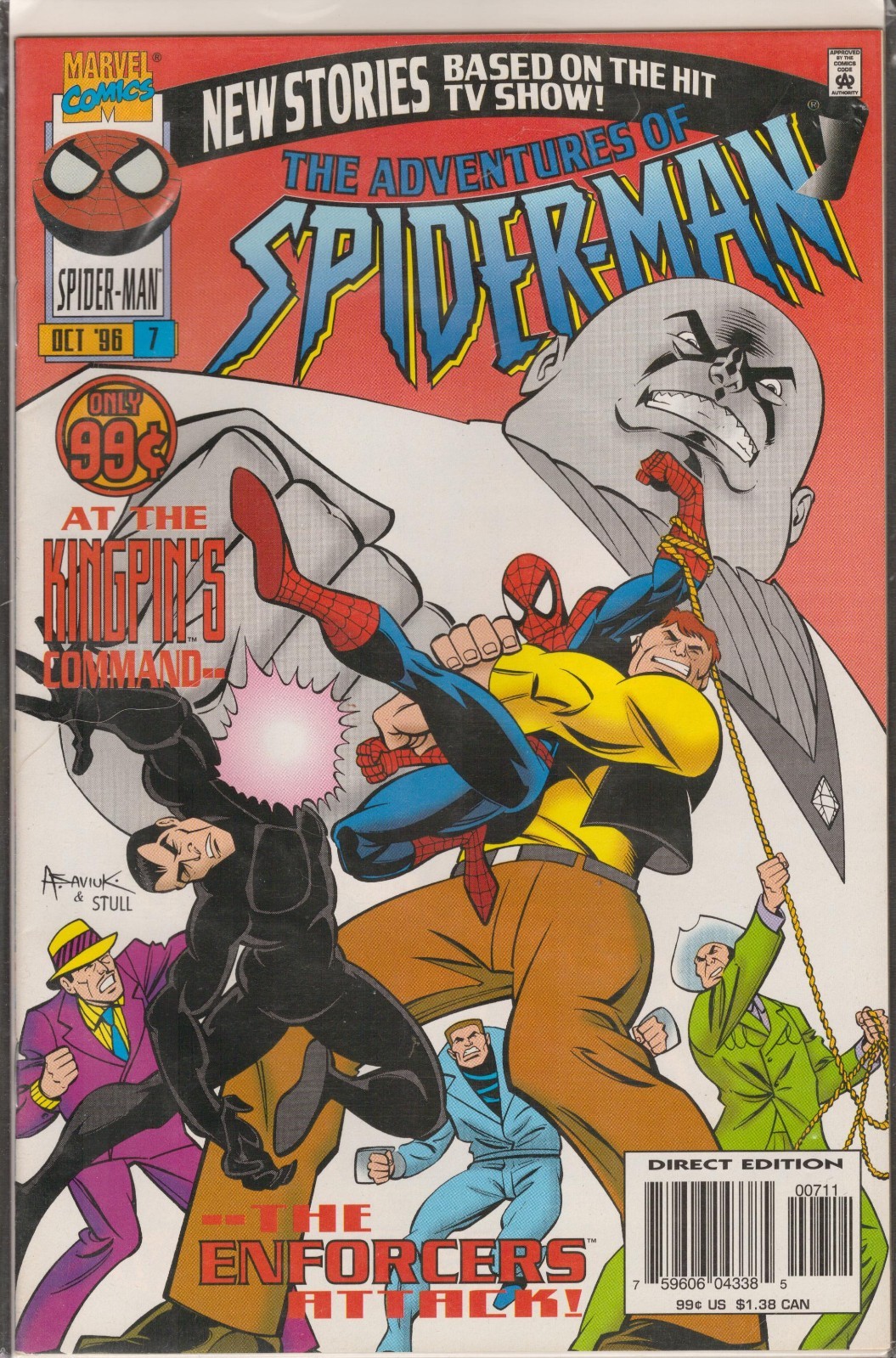 48455: MARVEL THE ADVENTURES OF SPIDER-MAN #7 VF Grade 48455: MARVEL THE ADVENTURES OF SPIDER-MAN #7 VF Grade