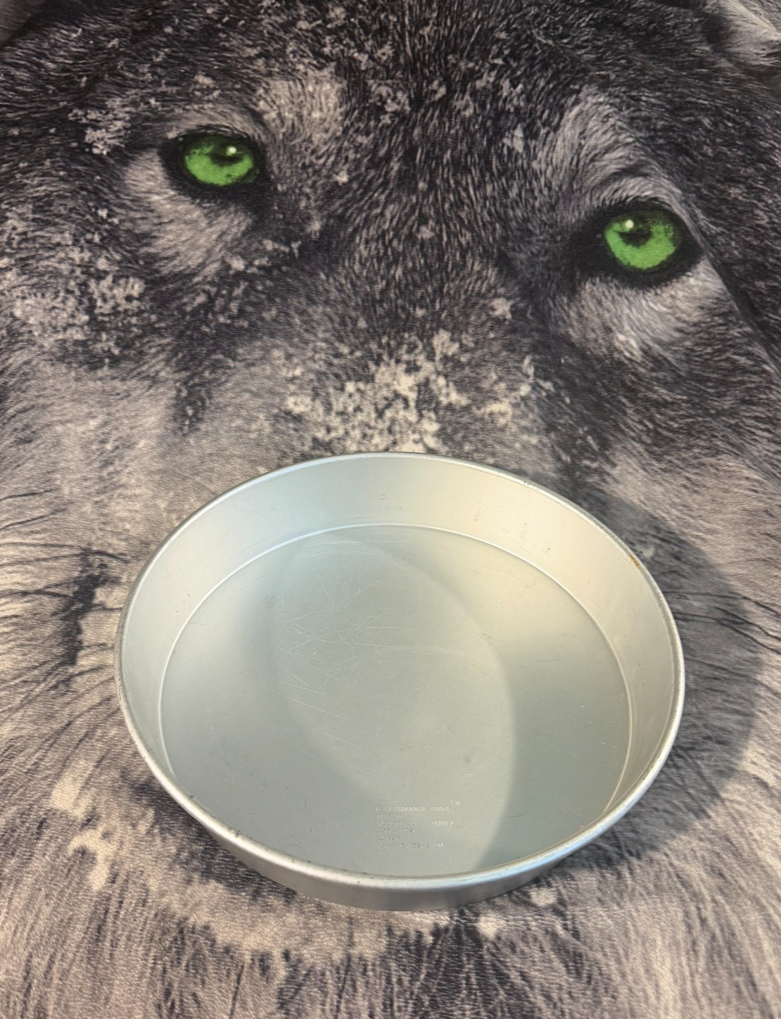 VTG WILTON Cake Pan Round 506-2209 Aluminum 10\
