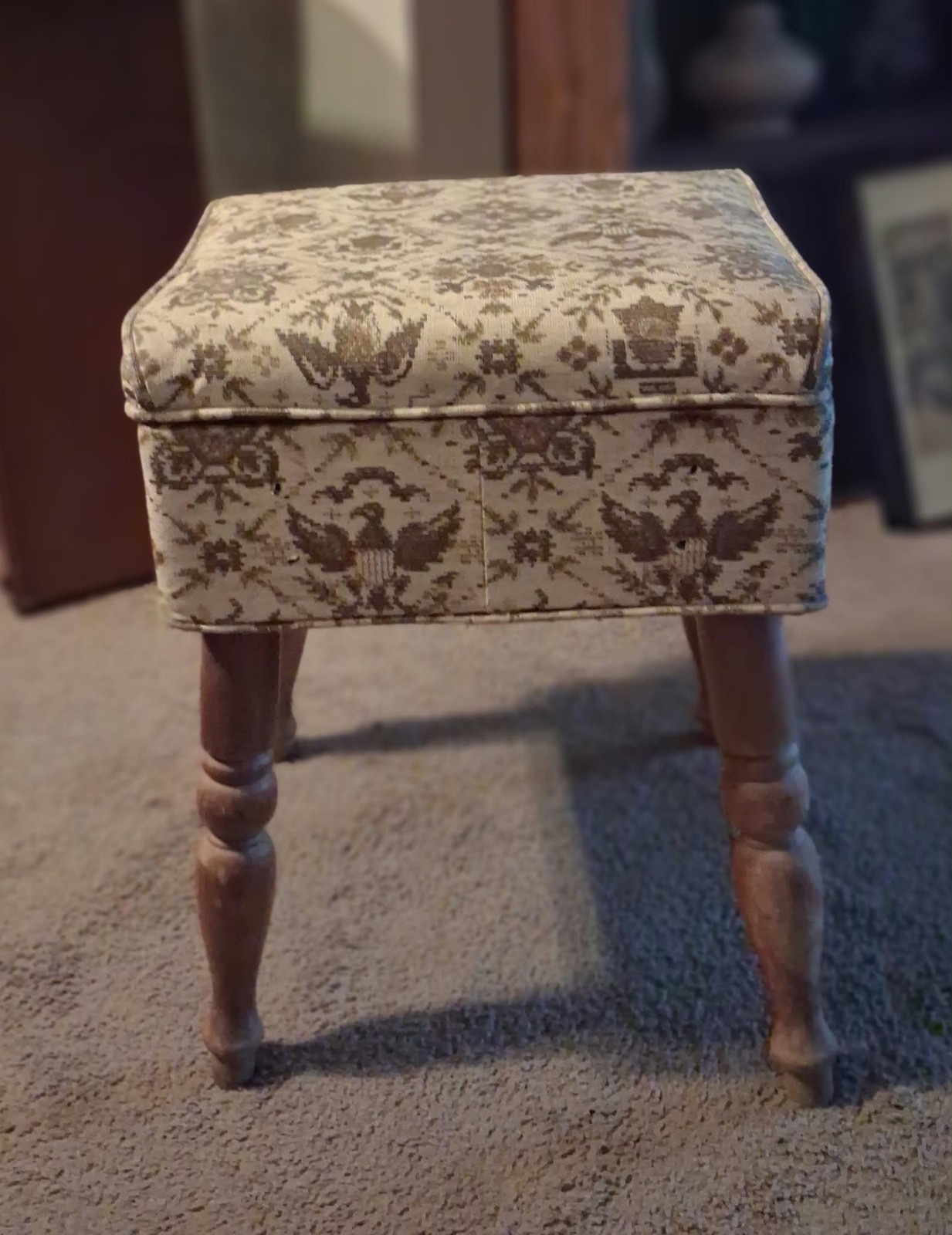 Antique Victorian Sweing Box