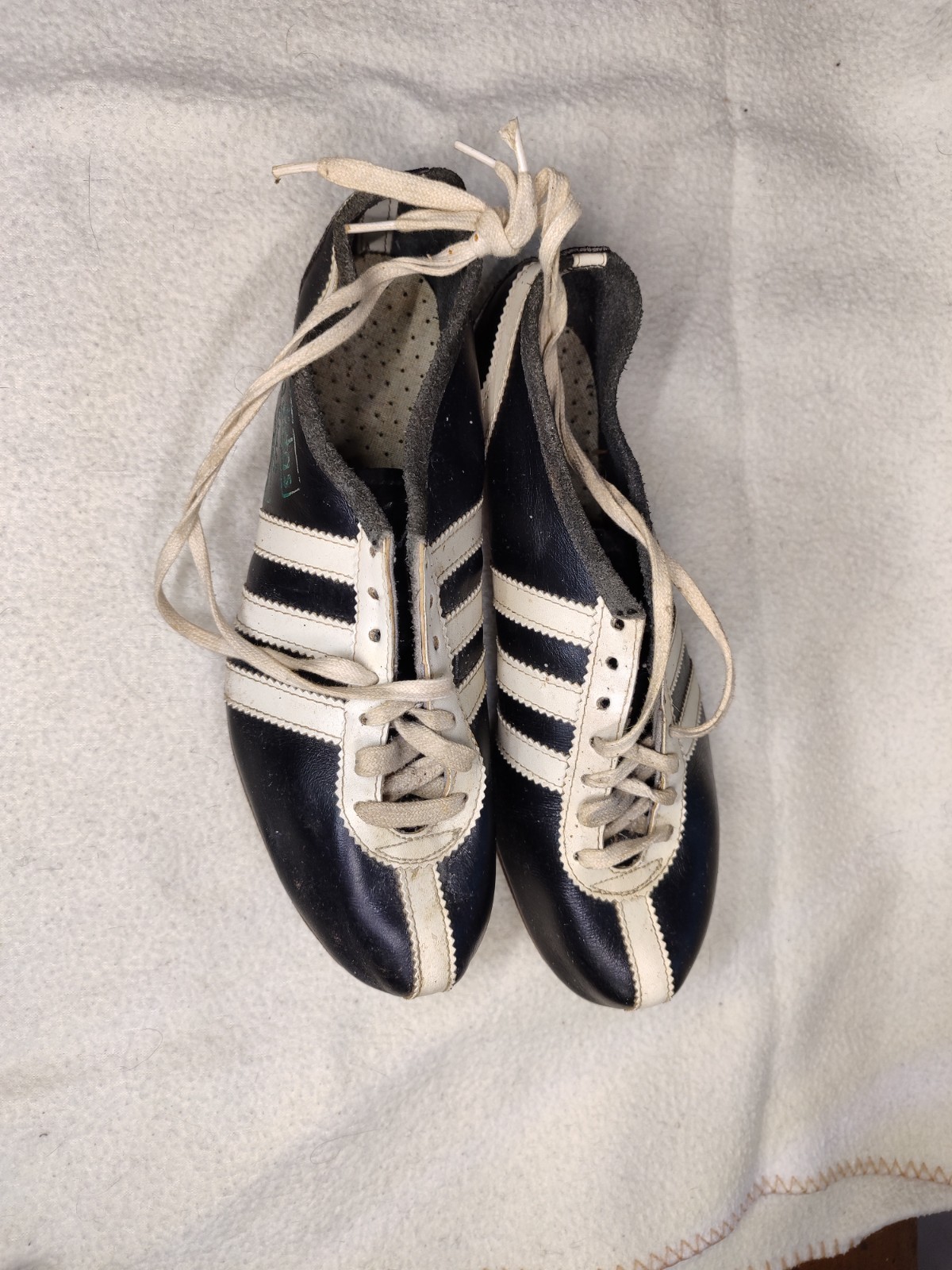 1950 Adidas ZX 200 Spiked Trainers Vintage