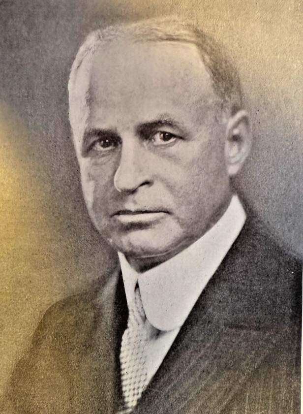 1925 Vintage Magazine Illustration Rear-Admiral Mark Lambert Bristol
