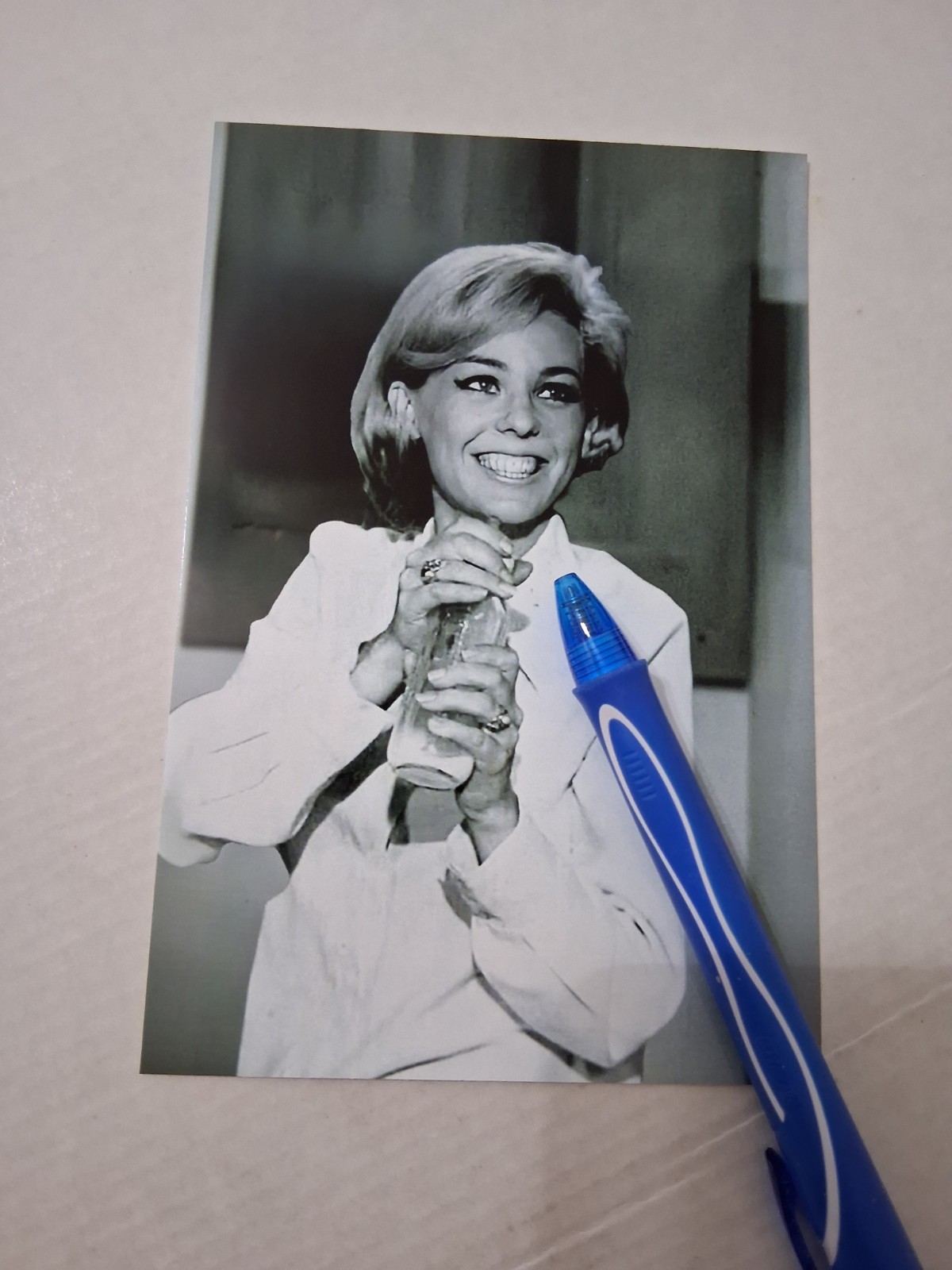 TINA COLE BEAUTIFUL ACTRESS, MY THREE SONS TV SHOW, MATTE B&W 4X6 PHOTO