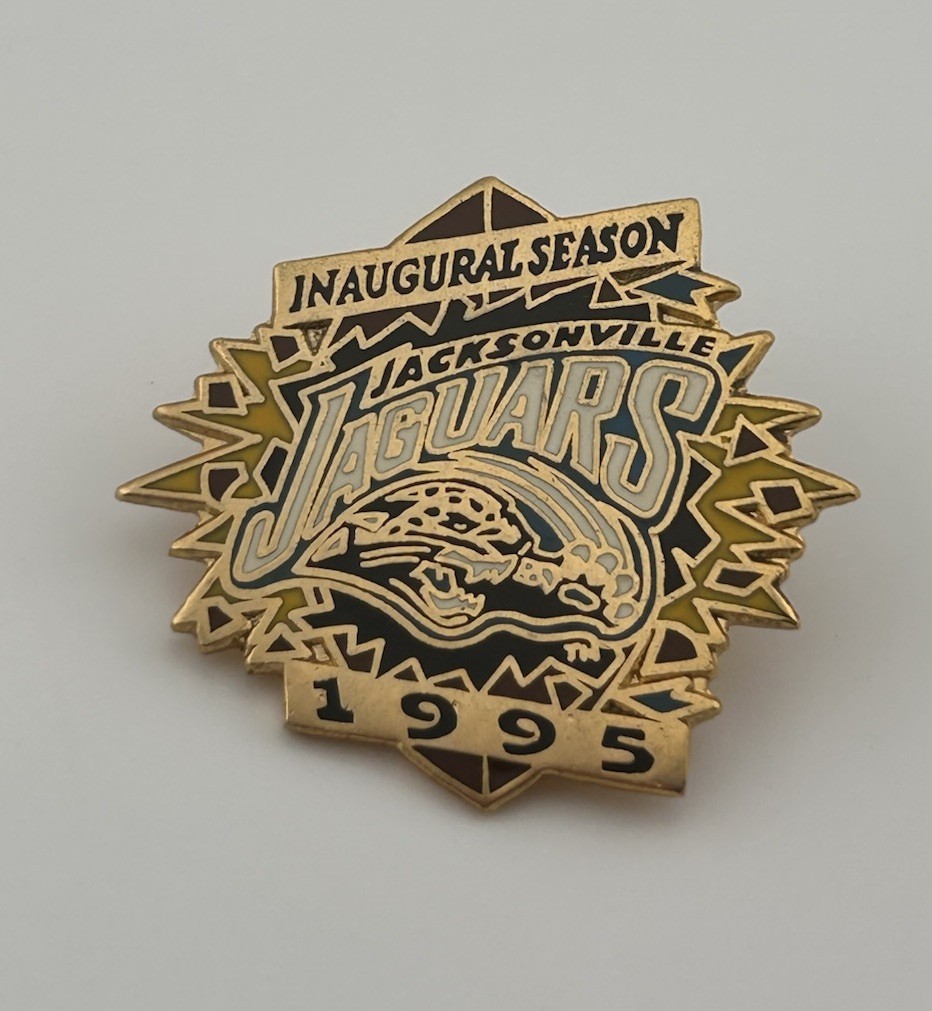 Vintage Jacksonville Jaguars 1995 Inaugural Season Lapel Pin