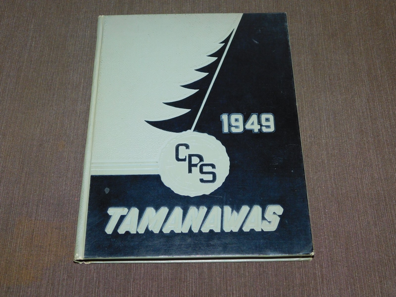 VINTAGE 1949 CPS TAMANAWAS COLLEGE OF PUGET SOUND TACOMA WA YEARBOOK