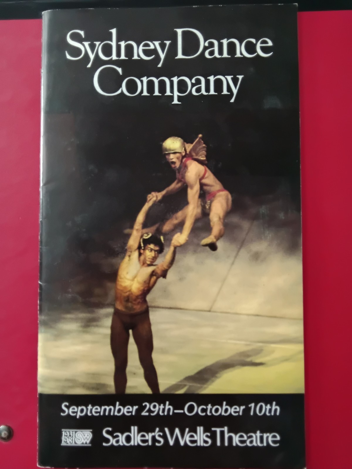 1981 Sydney Dance Company Sadler\'s Wells Prog First London Season Graeme Murphy