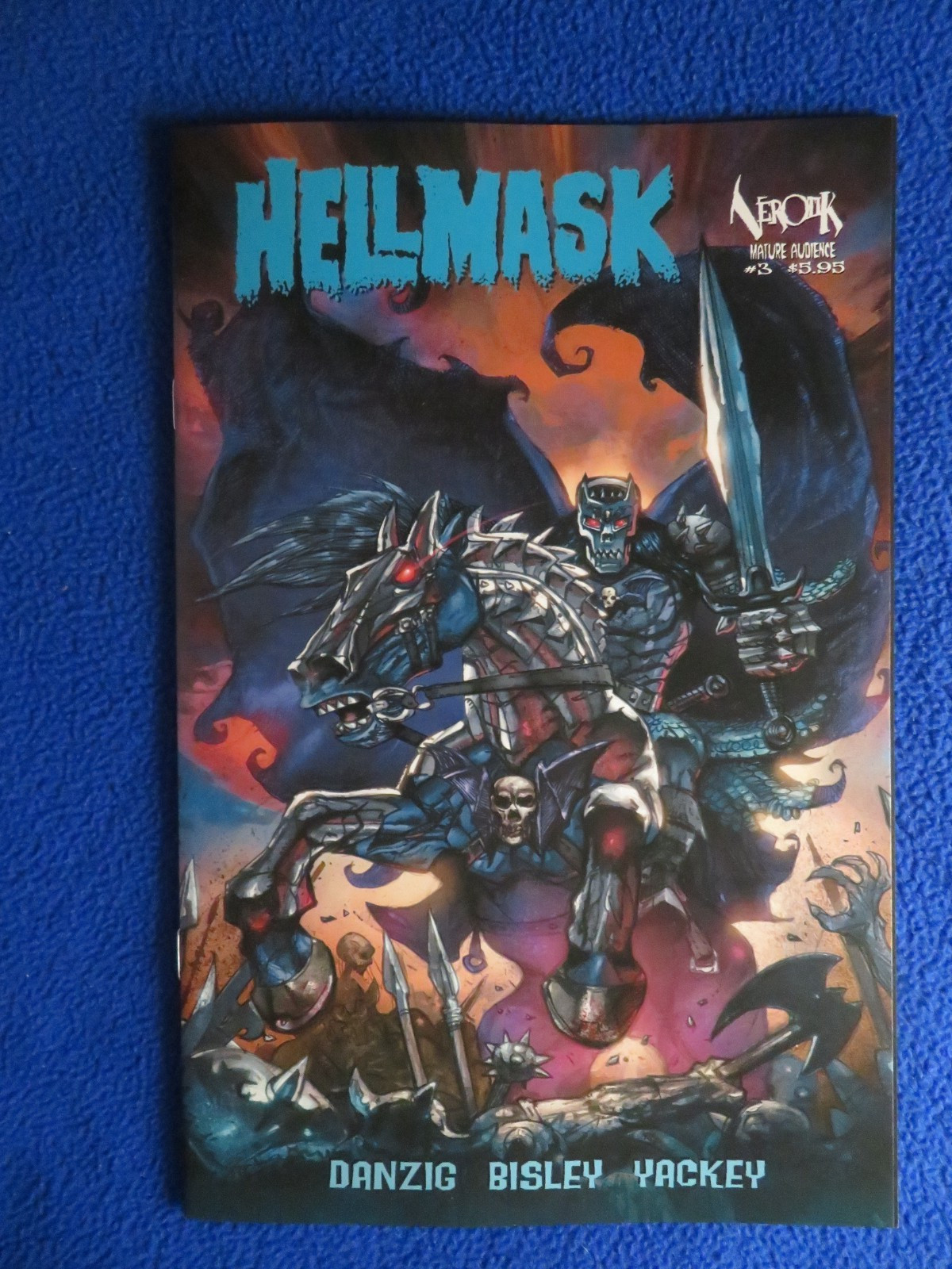 VEROTIK  HELLMASK #3  FAN VARIANT  2026   GLEN DANZIG  BISLEY  YACKEY