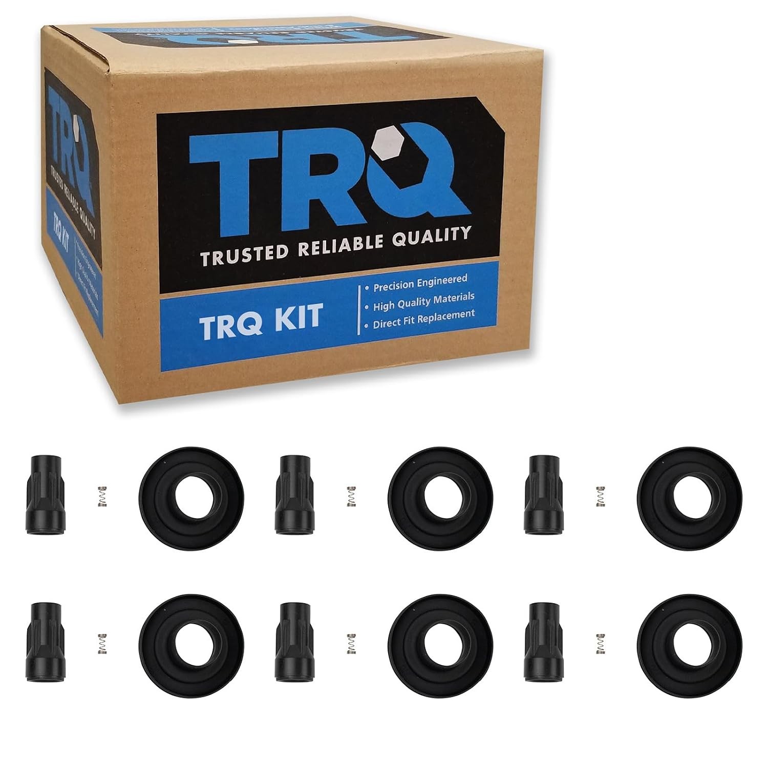 TRQ Engine Ignition Coil Boot Kit Set of 6