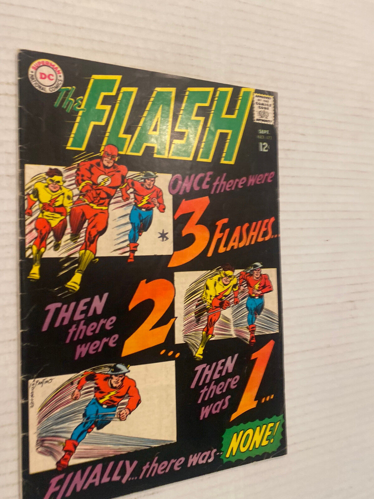 The Flash #173 Silver Age 1967 Golden Age Flash / Flash