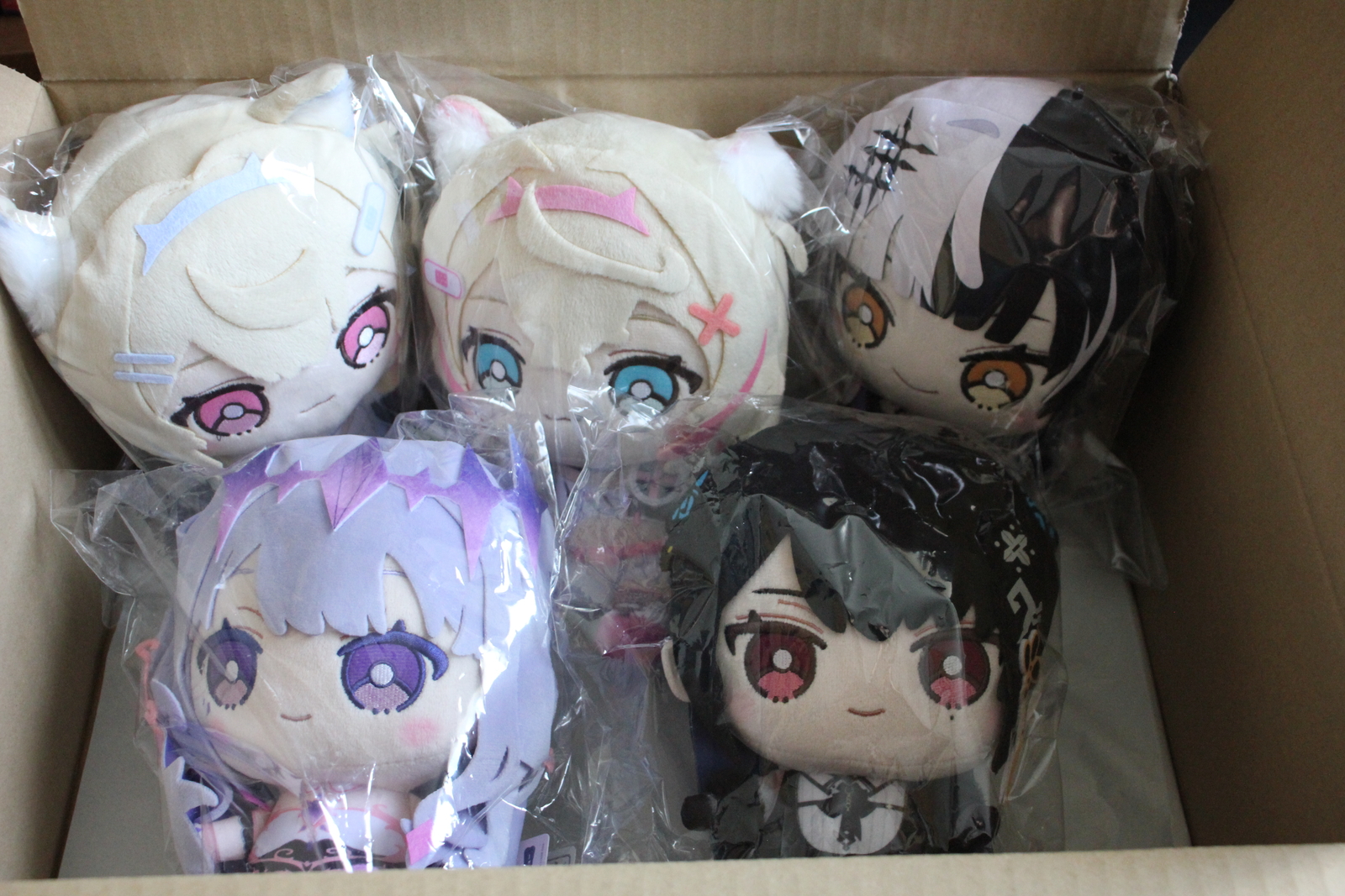 Hololive -Advent- Friends With U Plush Toy Set (5 pcs) - Nerissa, Shiori, etc.