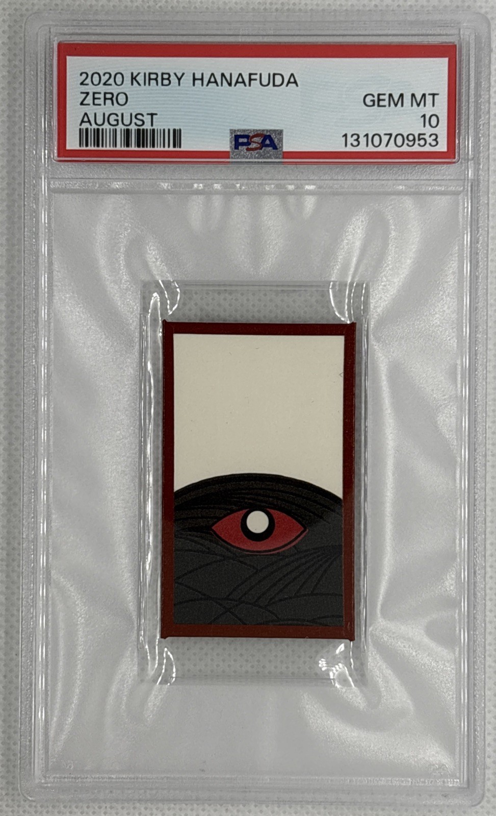 2020 Nintendo Kirby Hanafuda Zero August PSA 10 Gem Mint Low Pop 4 Card Slab