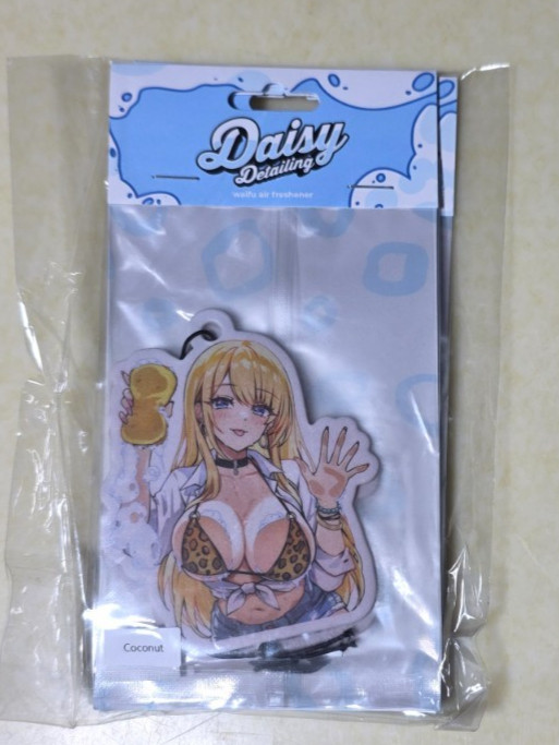 Gamersupps Limited Ed. Waifu Daisy Detailing: Air Freshener | IN HAND | SOLD OUT Gamersupps Limited Ed. Waifu Daisy Detailing: Air Freshener | IN HAND | SOLD OUT