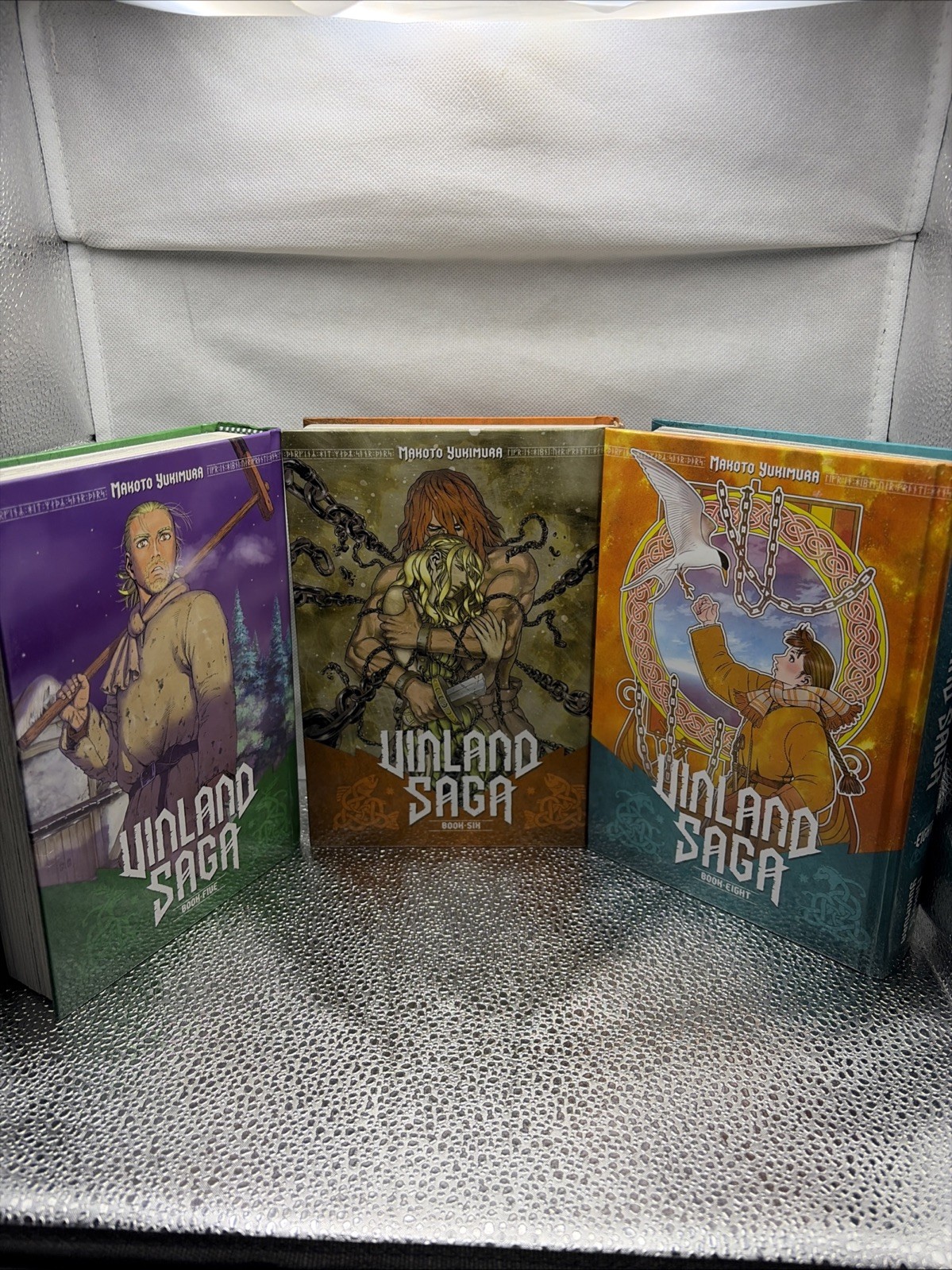 Vinland Saga manga Lot 5,6,8 Hardcover Editions