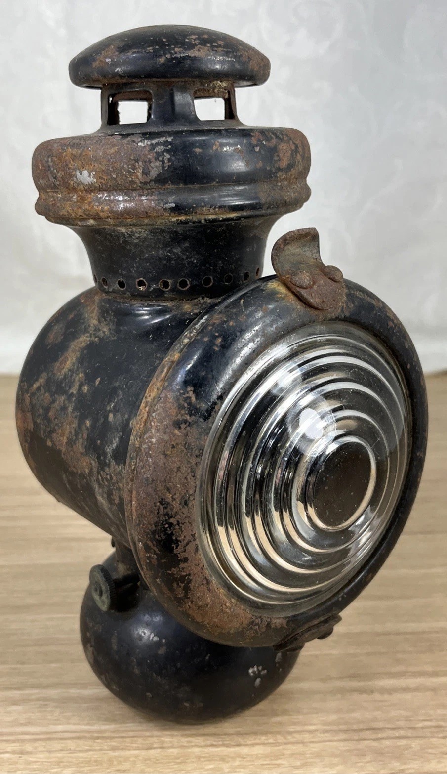 Antique Ford Model 5 Car Tail Side Light Carriage Lantern JNO W Brown Mfg