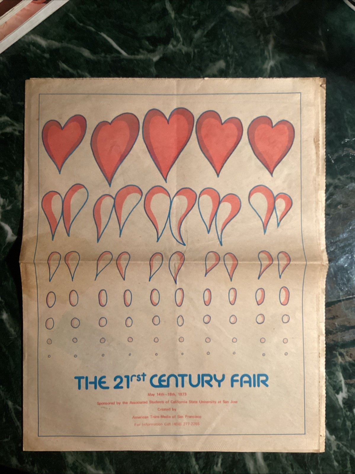 1973 21st Century Science Fiction Fair Program Souvenir Trans Media Sturgeon