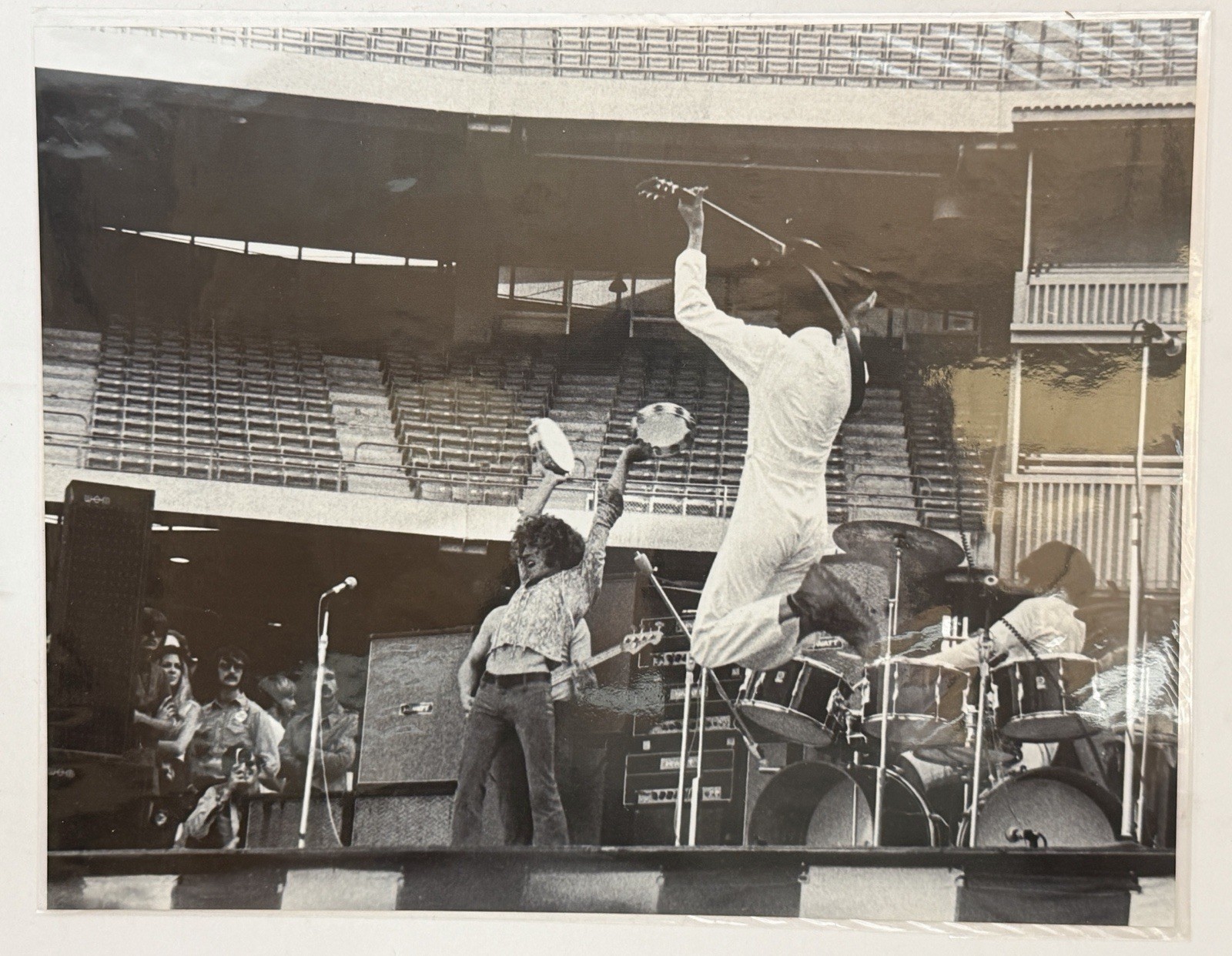 Mark James Powers - The Who At Anaheim Stadium - Signed Photograph