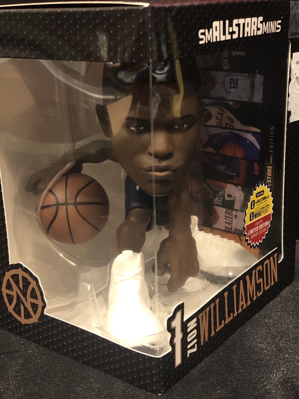 2022 NBA smALL-STARS minis Zion Williamson Figure Orleans Pelicans 