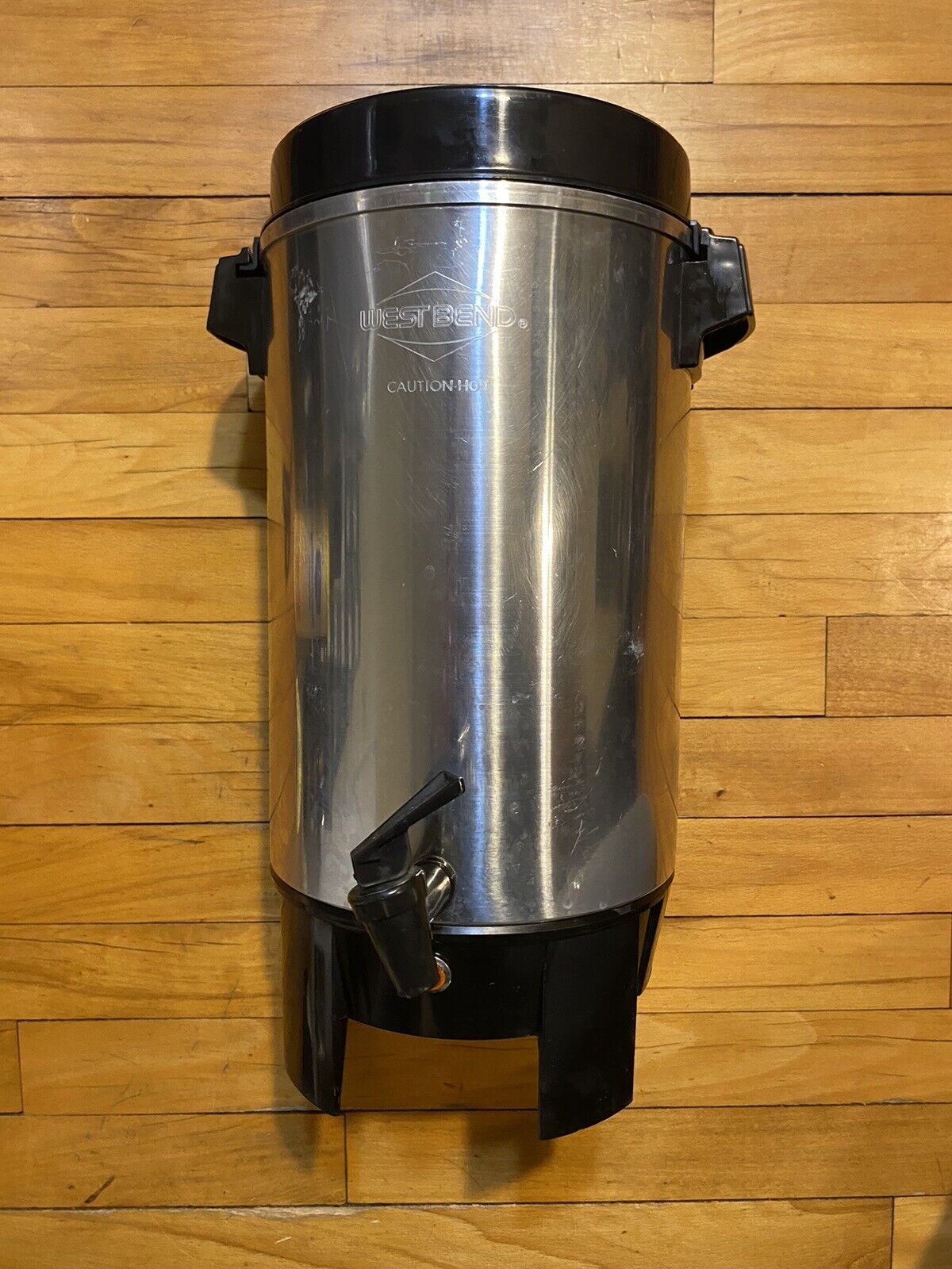 Vintage West Bend 12 to 42 Cup Coffee Percolator Model 58002 Tested Working
