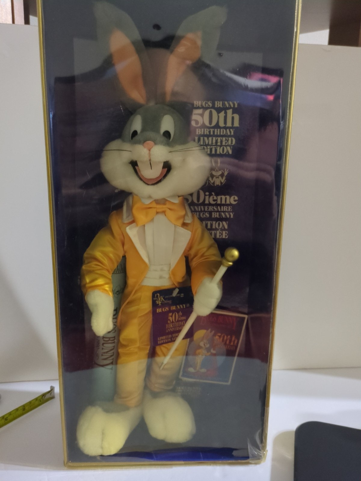 Vintage 1990 Bugs Bunny 50th Birthday Limited Edition 20