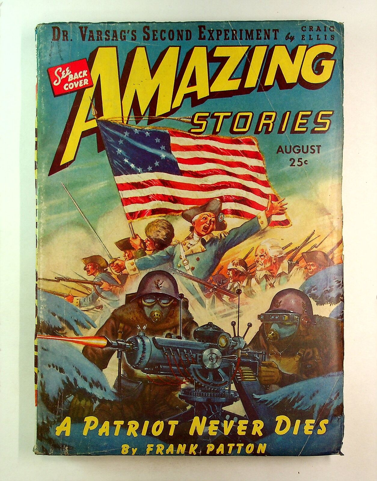 Amazing Stories Pulp Vol. 17 #8 VG 1943