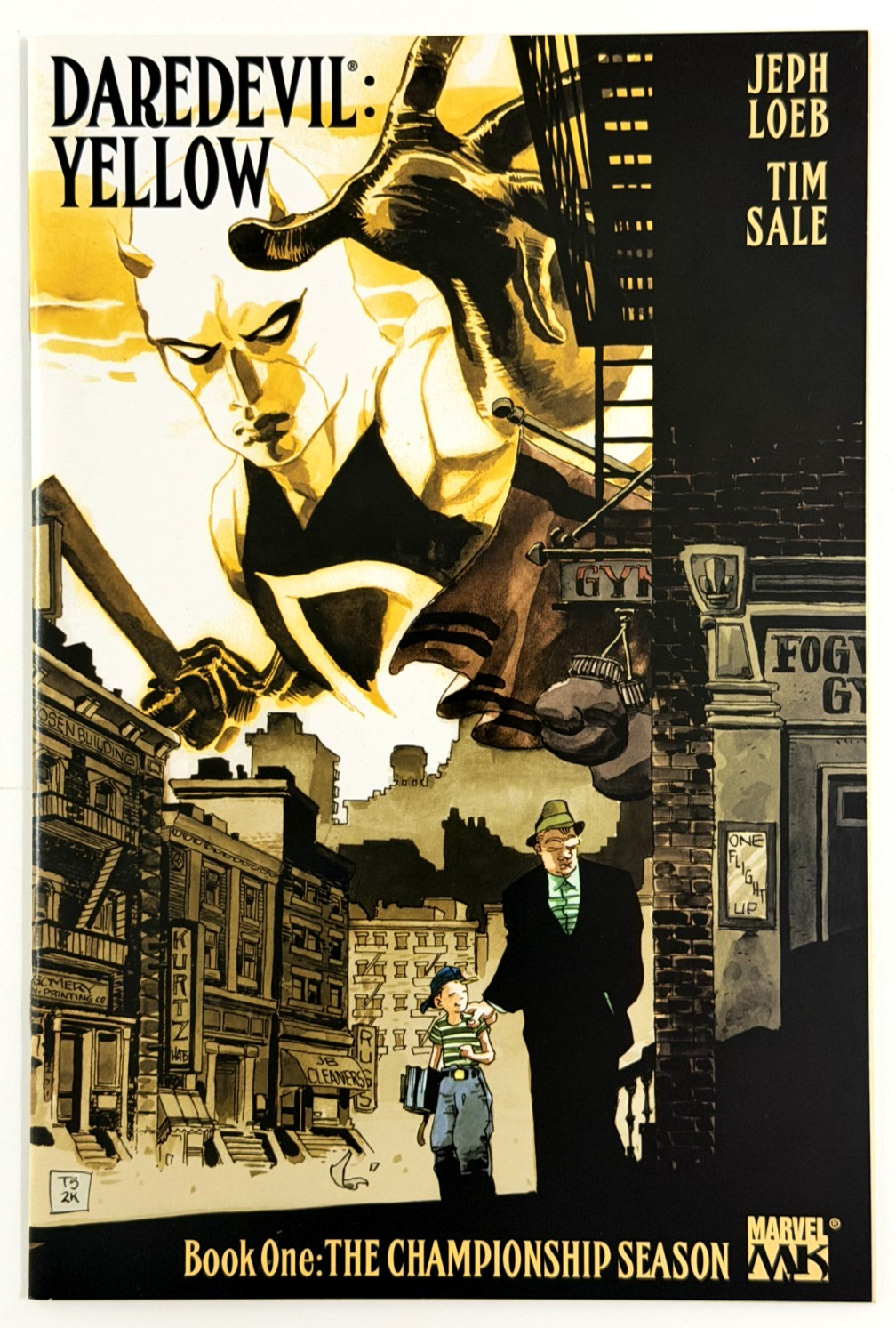 Daredevil: Yellow #1 (2001) Marvel Knights Jeph Loeb Tim Sale NM