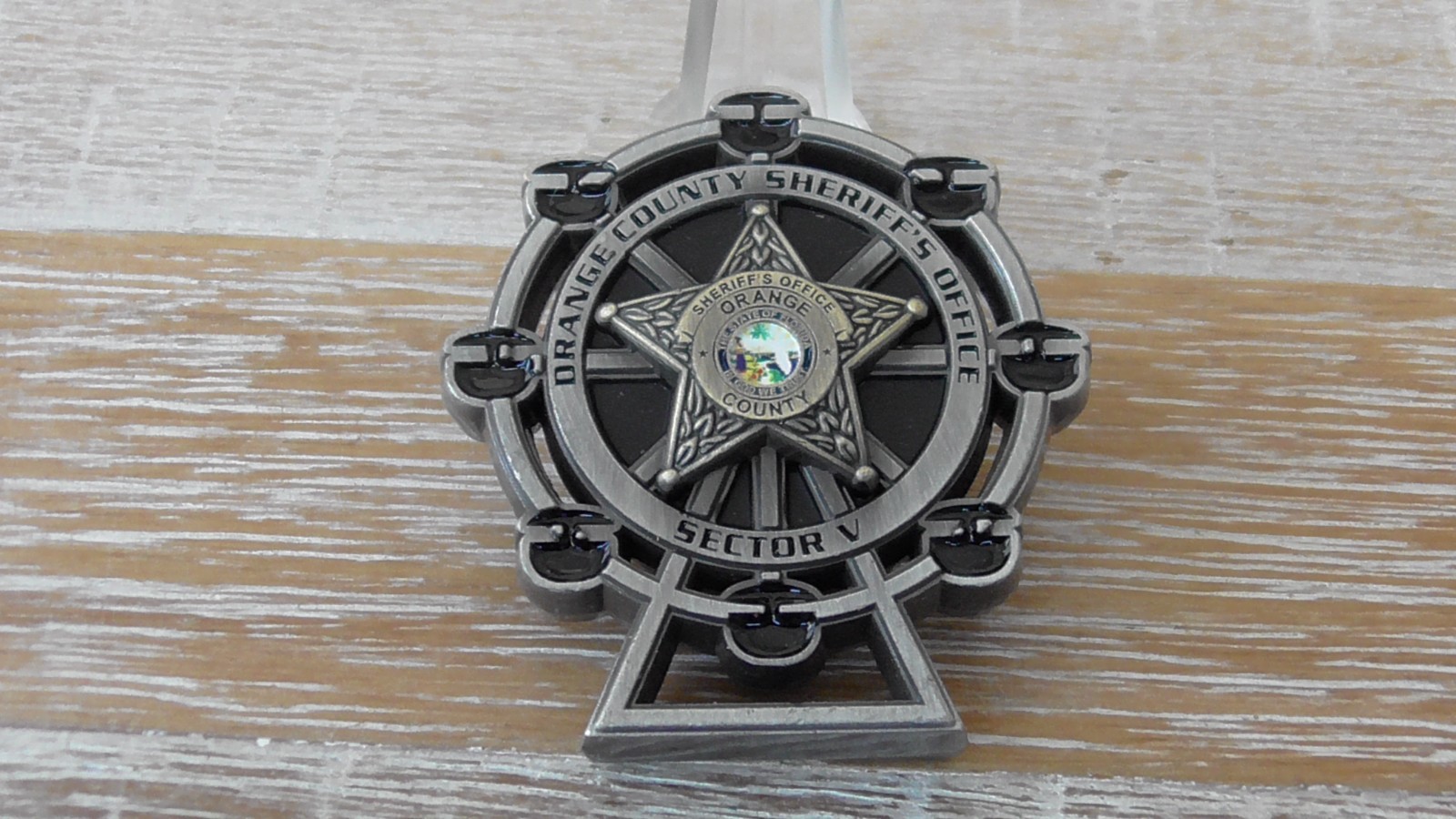 Orange County Sheriffs Office Florida Sector V Challenge Coin #G259