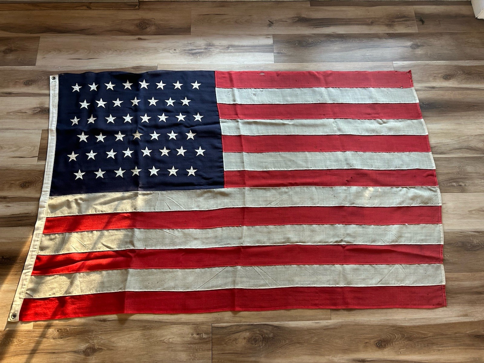 45 Star US Flag 4’ x 6’ American Flag Unique Center Star