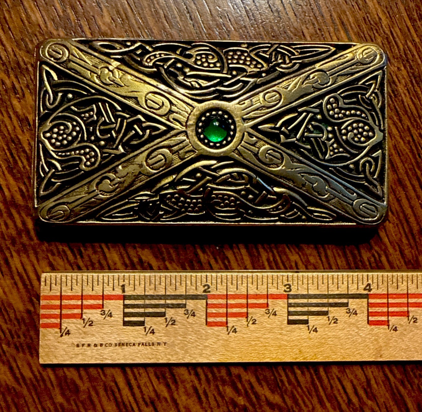 ANTIQUE TIFFANY STUDIOS NEW YORK #1631 NINTH CENTURY  PAPERWEIGHT: PERFECTION❗️