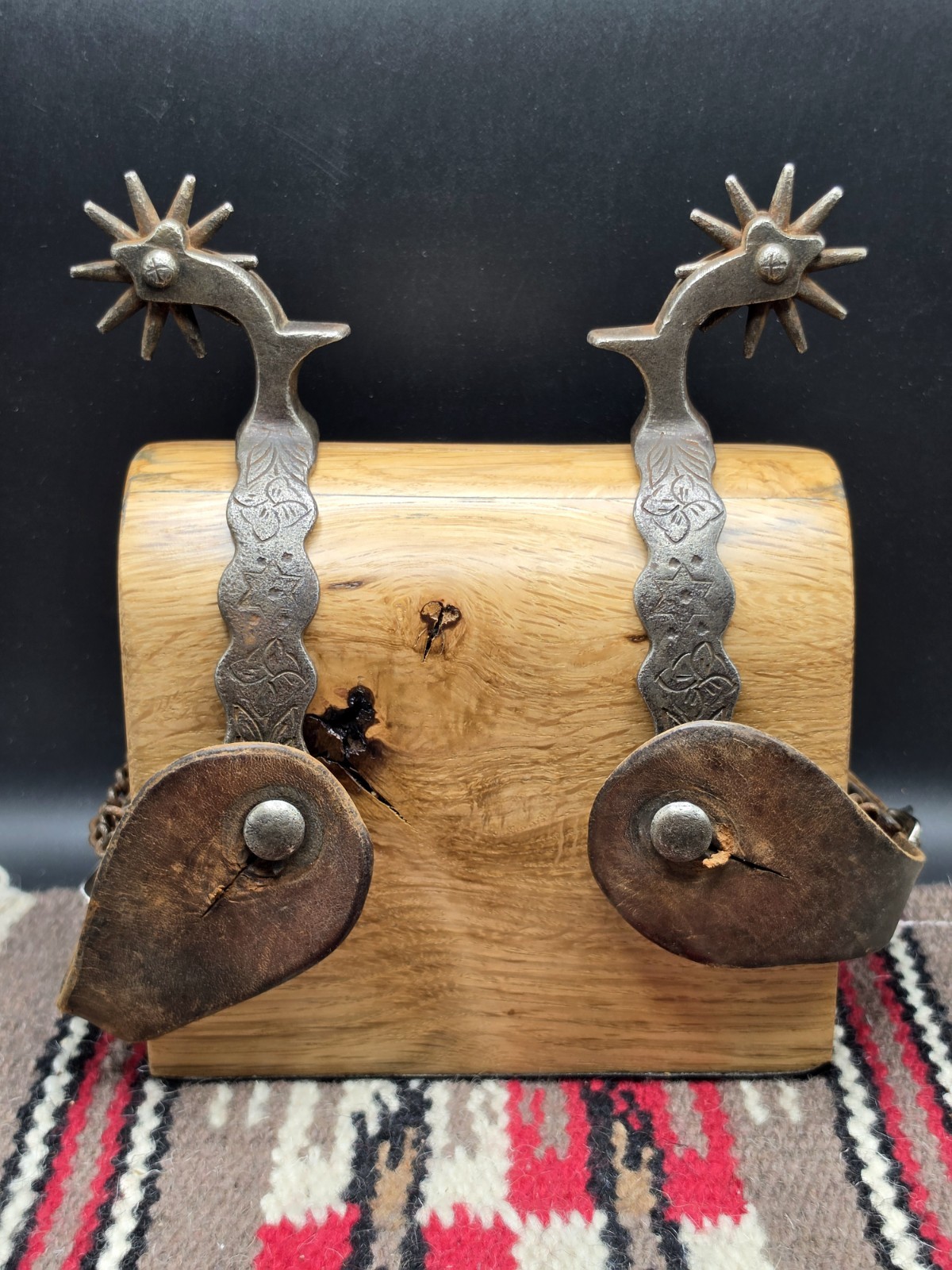 Rare Antique August Buermann Spurs Circa 1920\'s