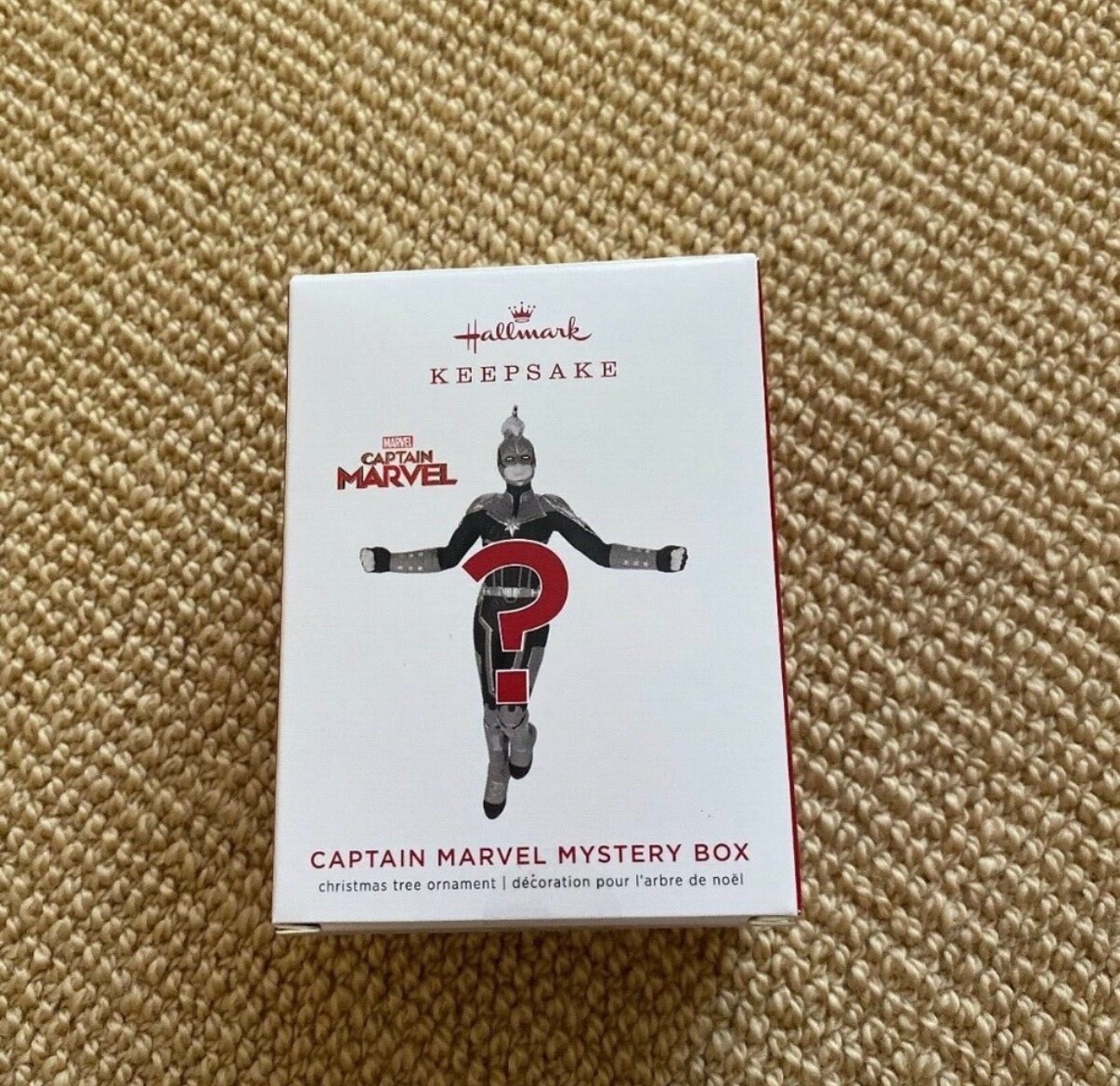 Hallmark Keepsake Captain Marvel Mystery Ornament
