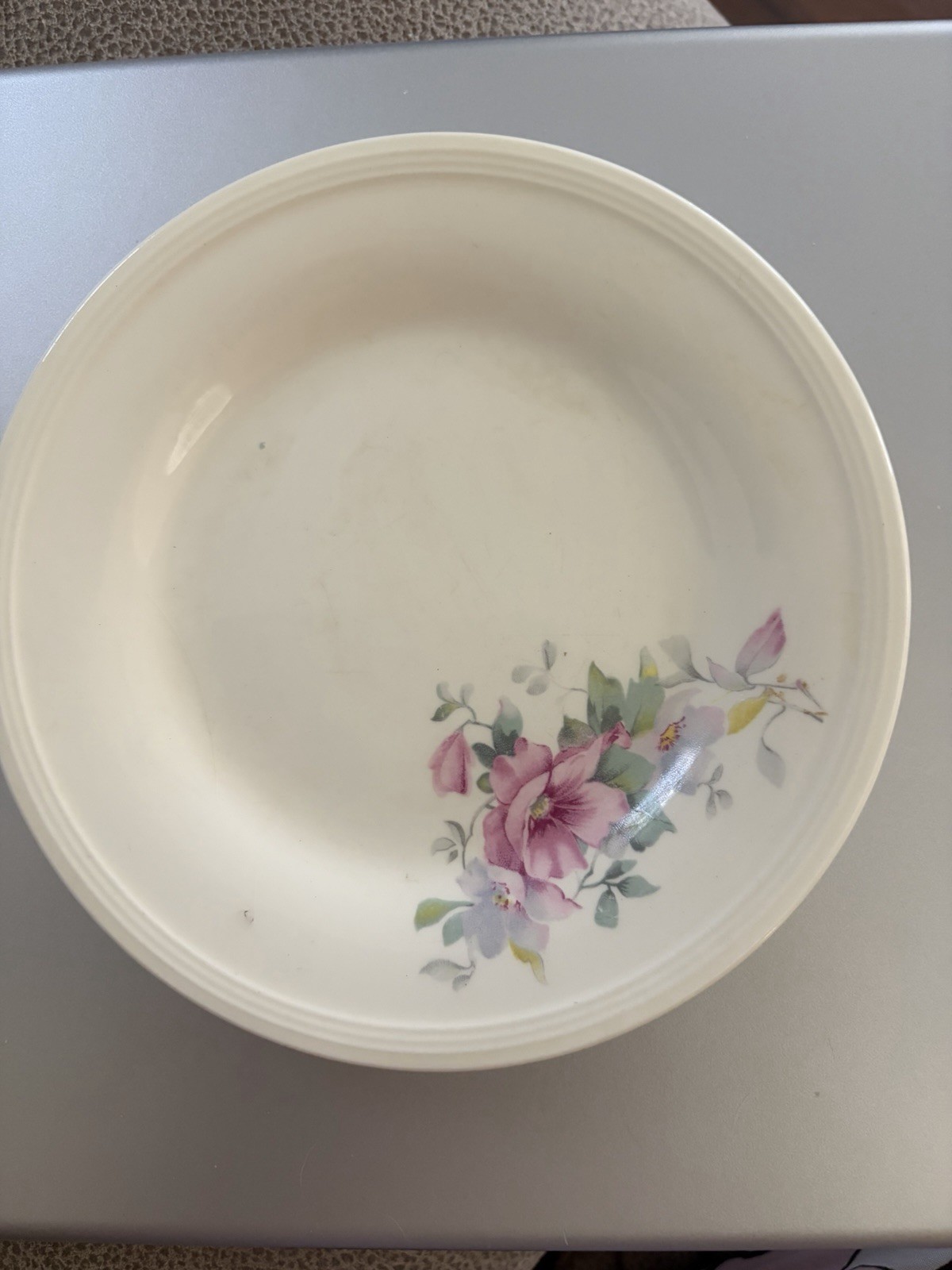 Antique Edwin M Knowles Small Plate Antique Edwin M Knowles Small Plate