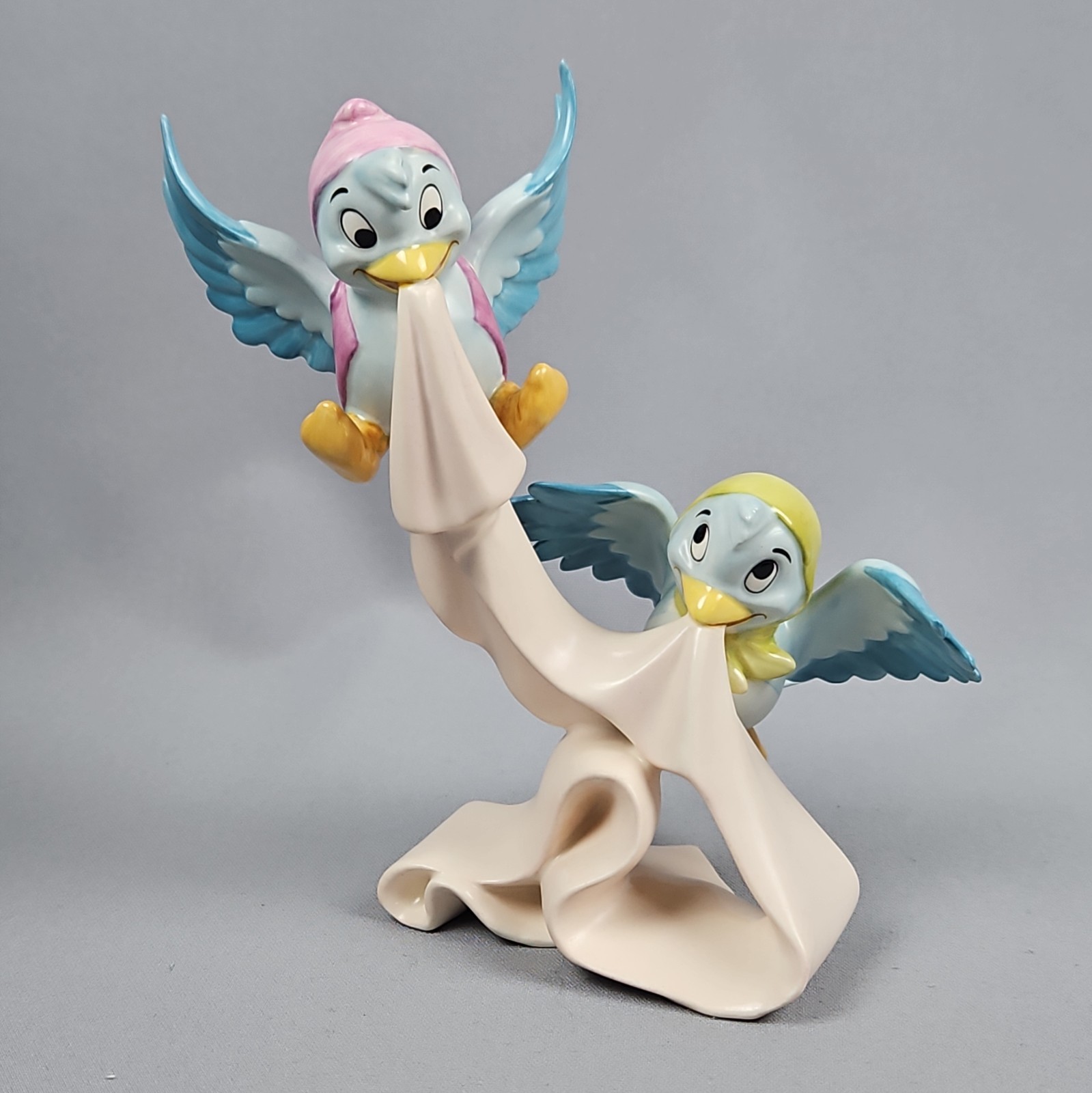 WDCC BIRDS WITH SASH Figurine Walt Disney Cinderella We'll Tie A Sash Around It