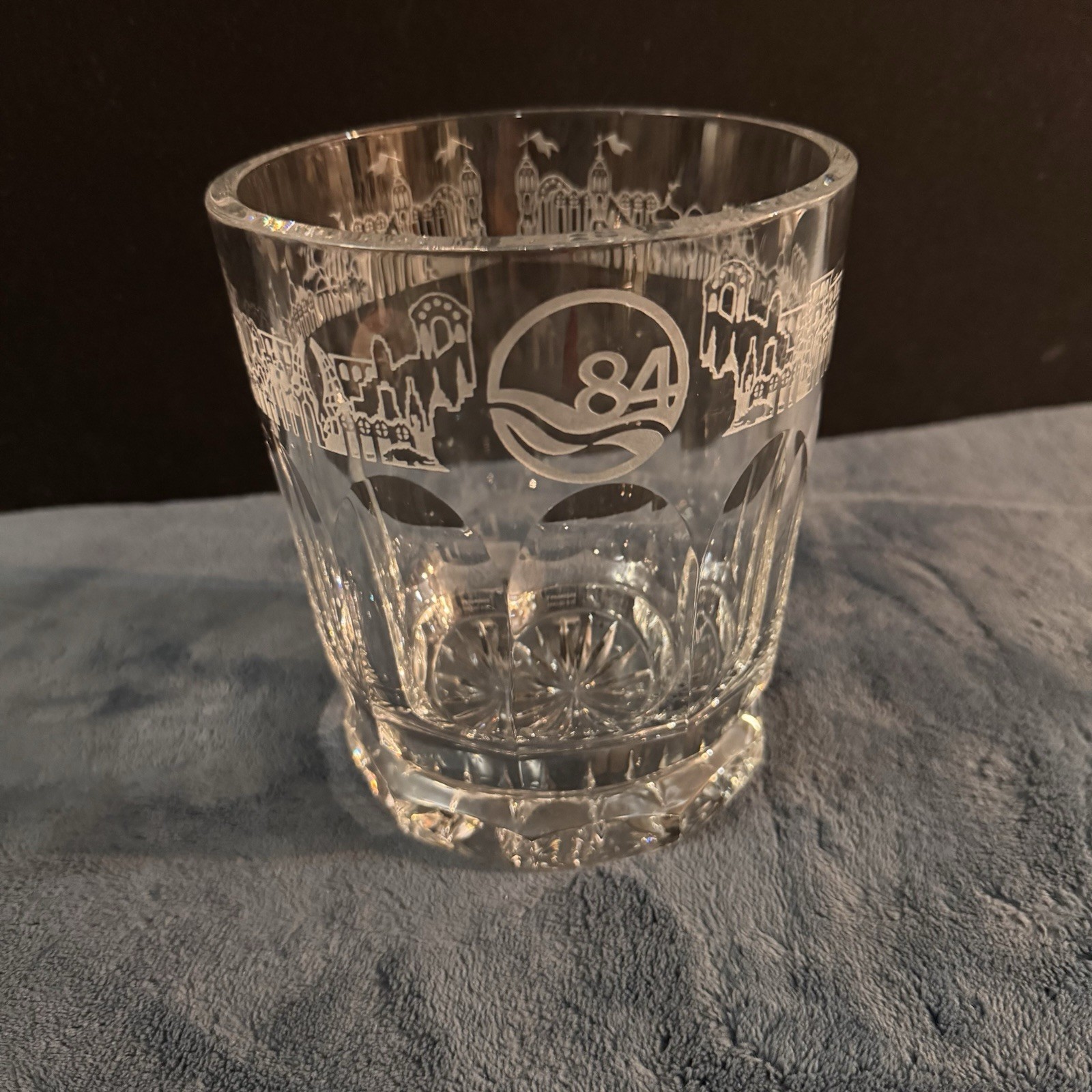 Hausmann’s New Orleans Louisiana 1984 Worlds Fair | Large Rocks Glass