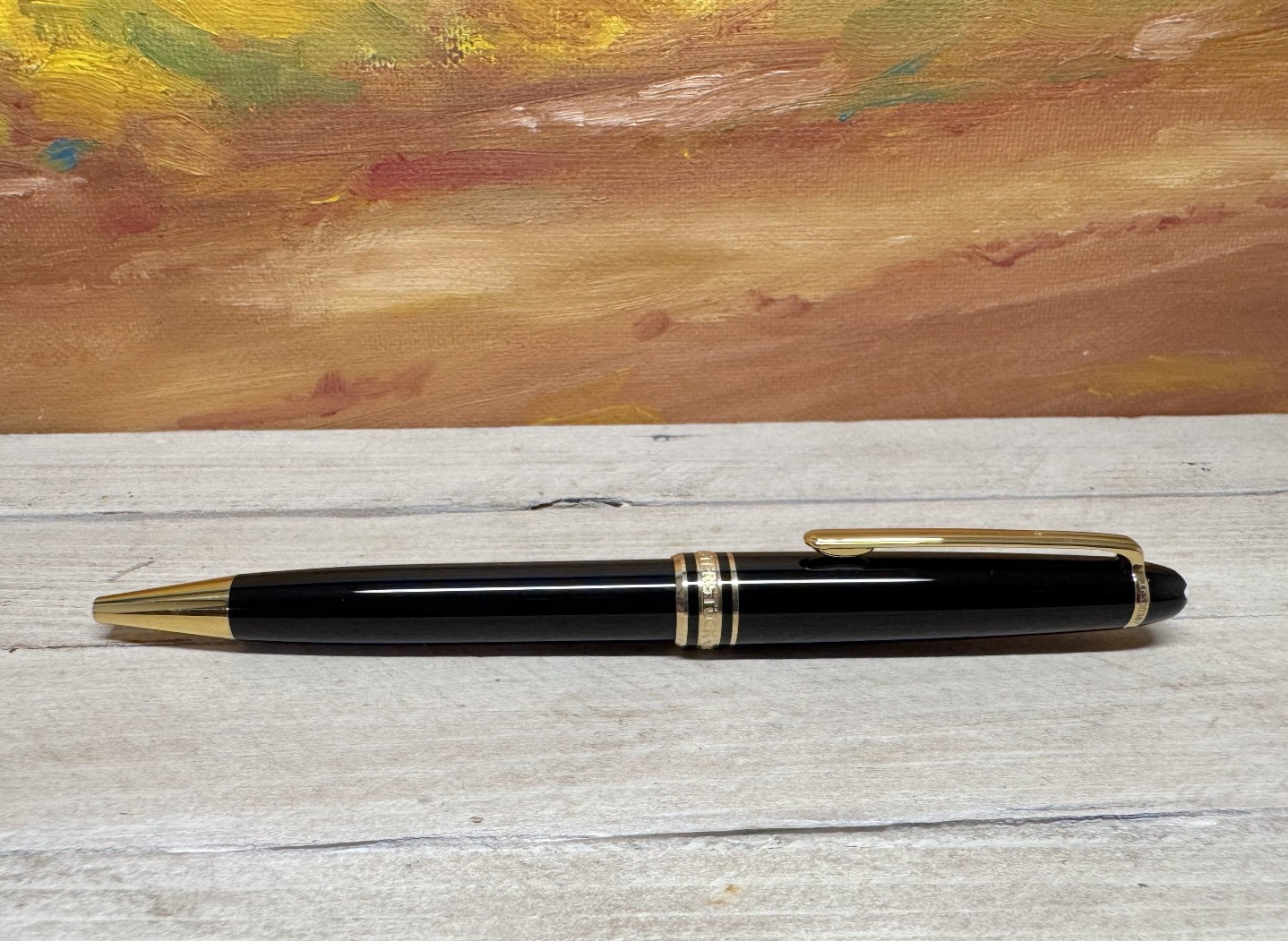 MONTBLANC Meisterstuck Gold Plated Trim Classique 164 Ballpoint Pen, NEAR MINT