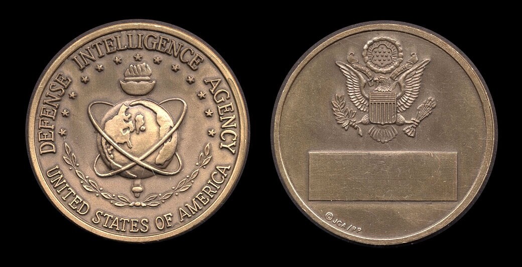Challenge Coin - US Defense Intelligence Agency DIA