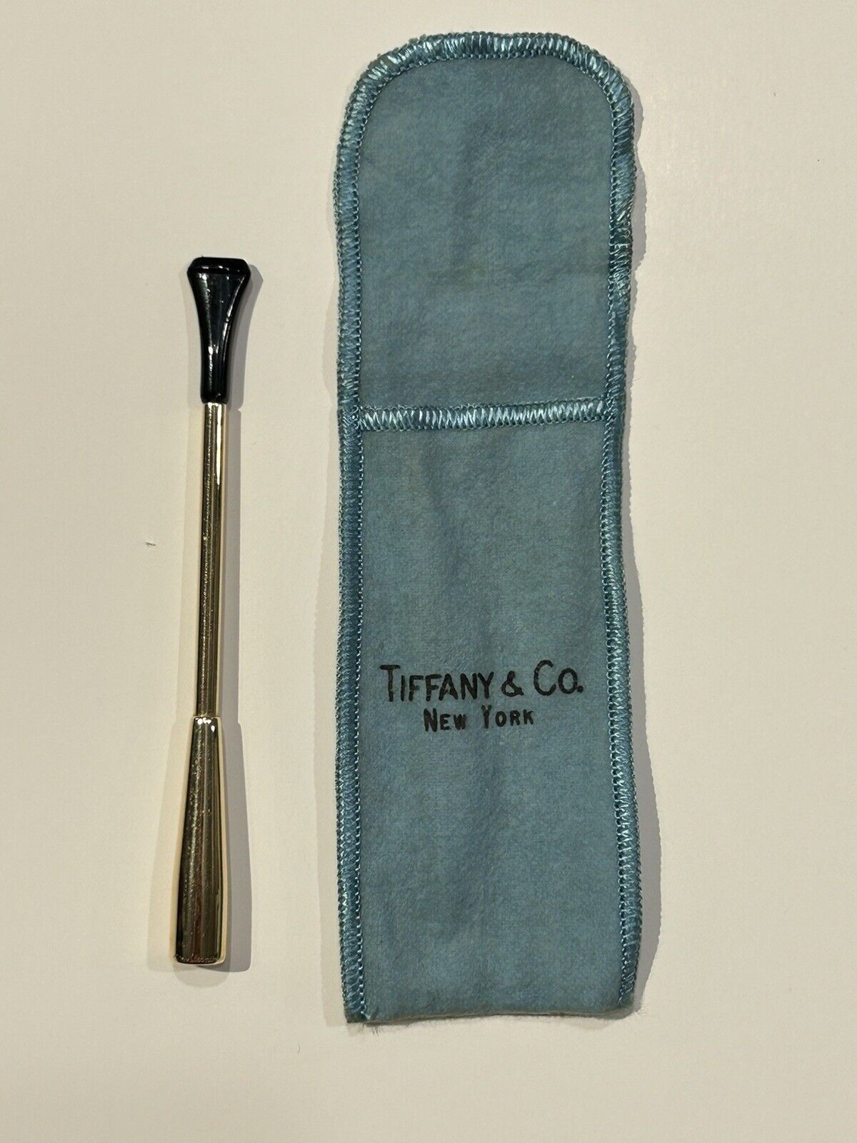 Tiffany & Co 14kt Yellow gold cigarette holder