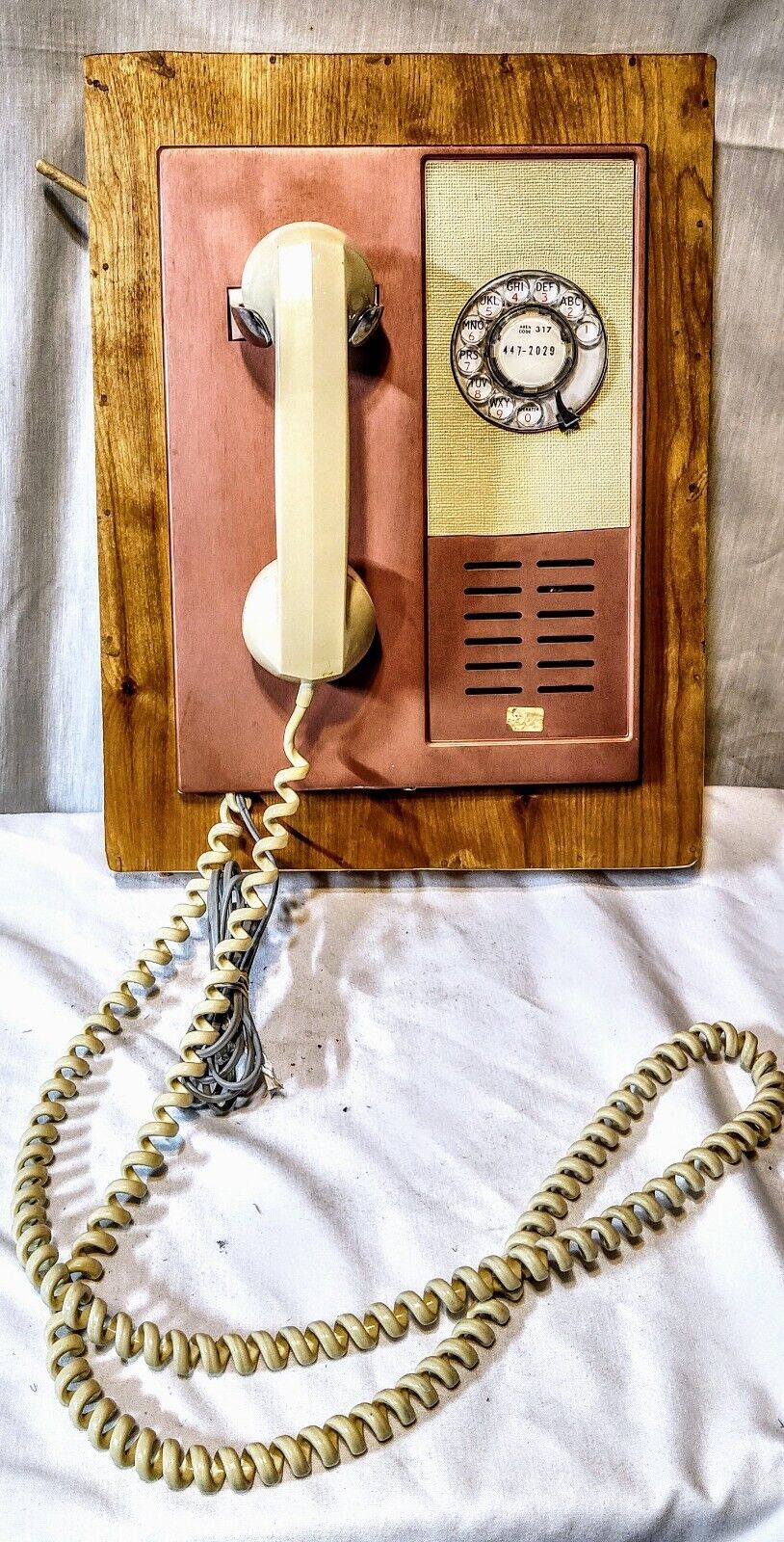 Vintage Automatic Electric Landline Rotary Panel Phone Model No. 95