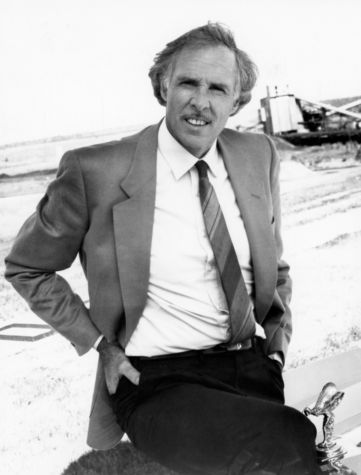 1987 Bruce Dern, Roses Are For The Rich, CBS TV Promo Photo 7x9